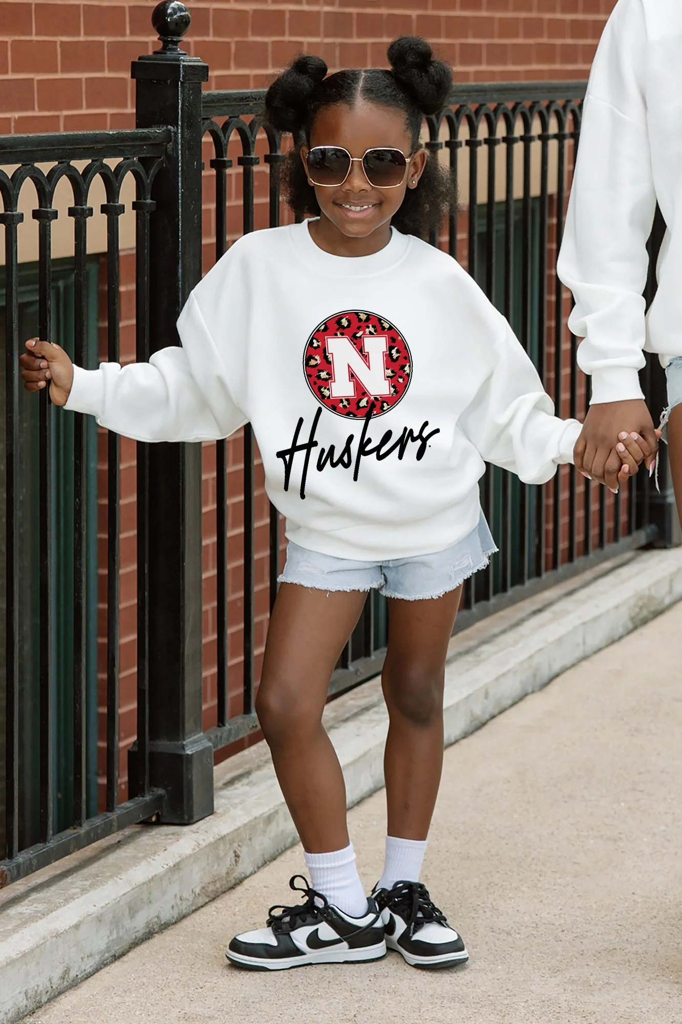 NEBRASKA CORNHUSKERS WILD BREAKTHROUGH YOUTH PREMIUM FLEECE SWEATSHIRT - Image 4
