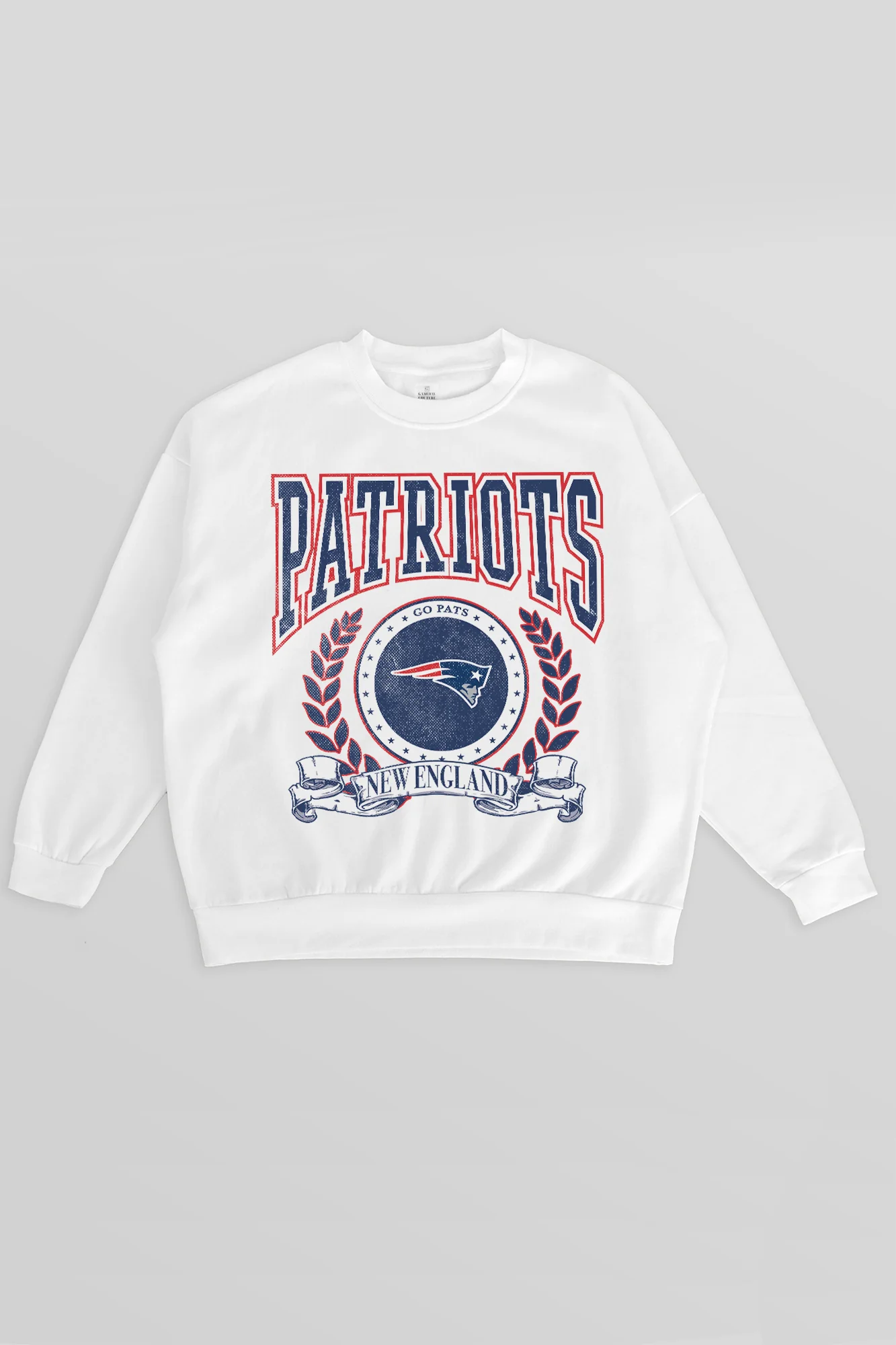 NEW ENGLAND PATRIOTS STAY COOL PREMIUM FLEECE CREWNECK PULLOVER - Image 5