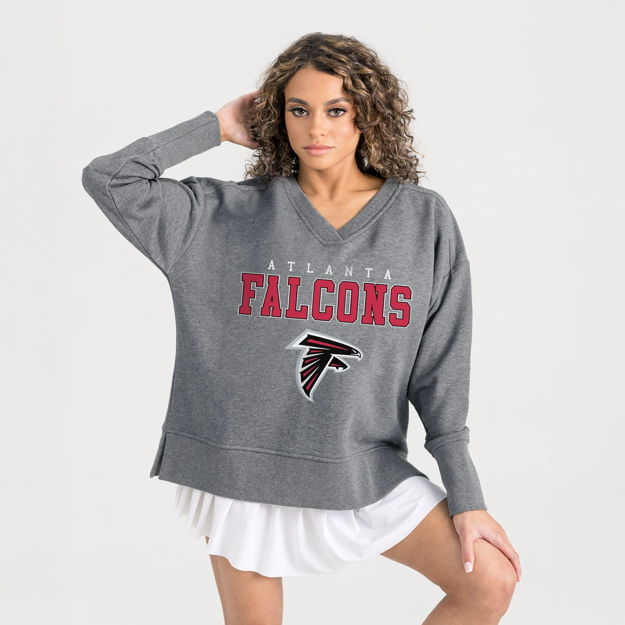 ATLANTA FALCONS MOST WANTED CLASSIC FRENCH TERRY PULLOVER - Image 5