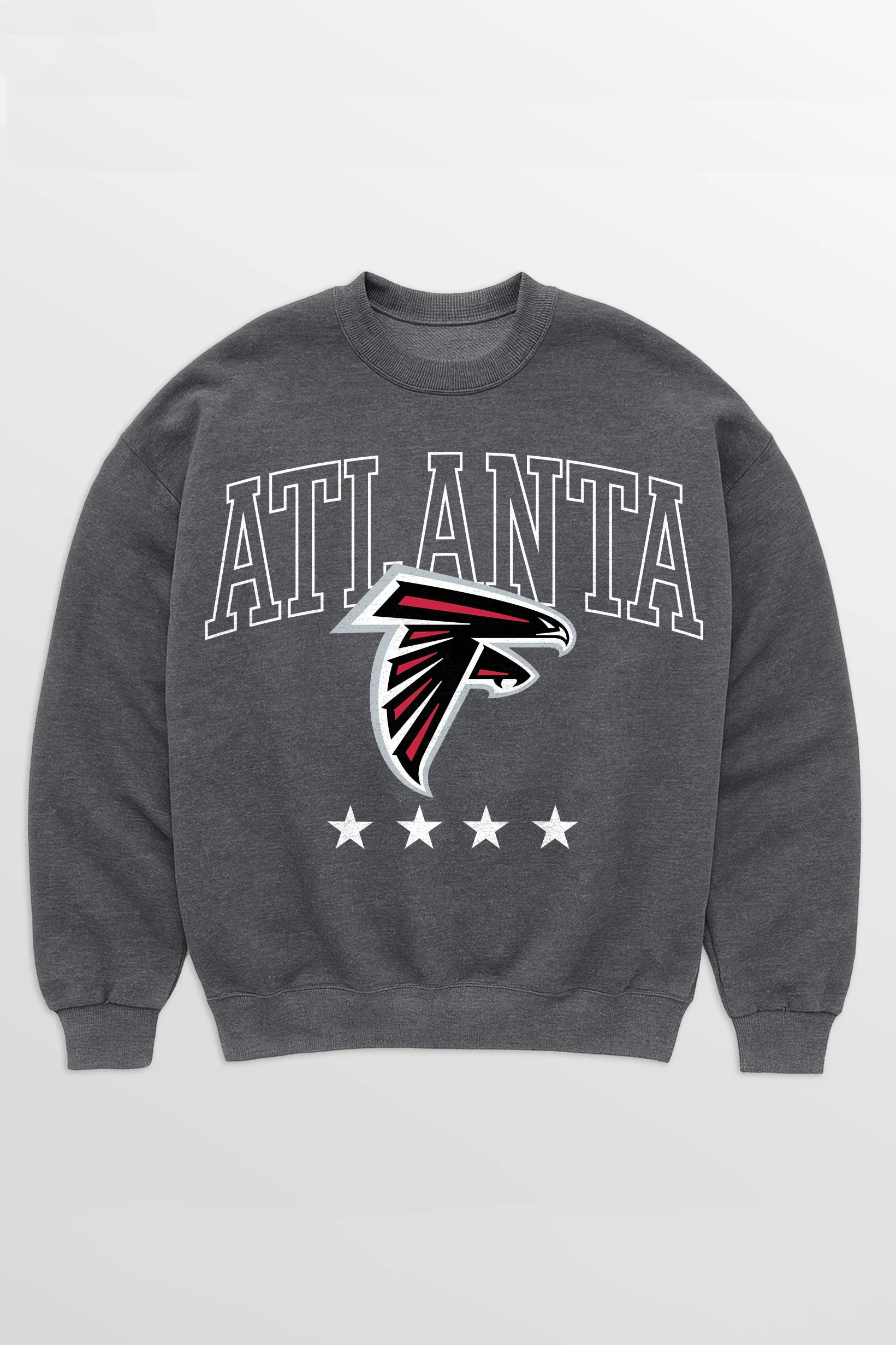 ATLANTA FALCONS RISING STAR PREMIUM FLEECE CREWNECK PULLOVER - Image 8