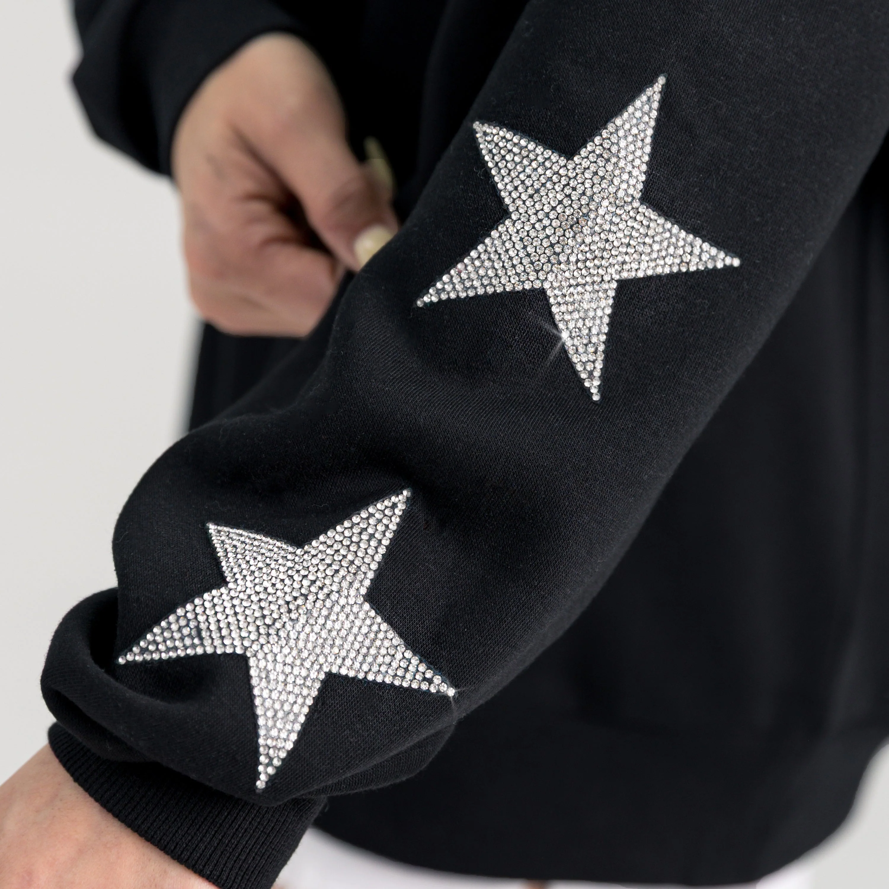 BALTIMORE RAVENS VELOCITY STAR EMBELLISHED CREW SWEATSHIRT - Image 6