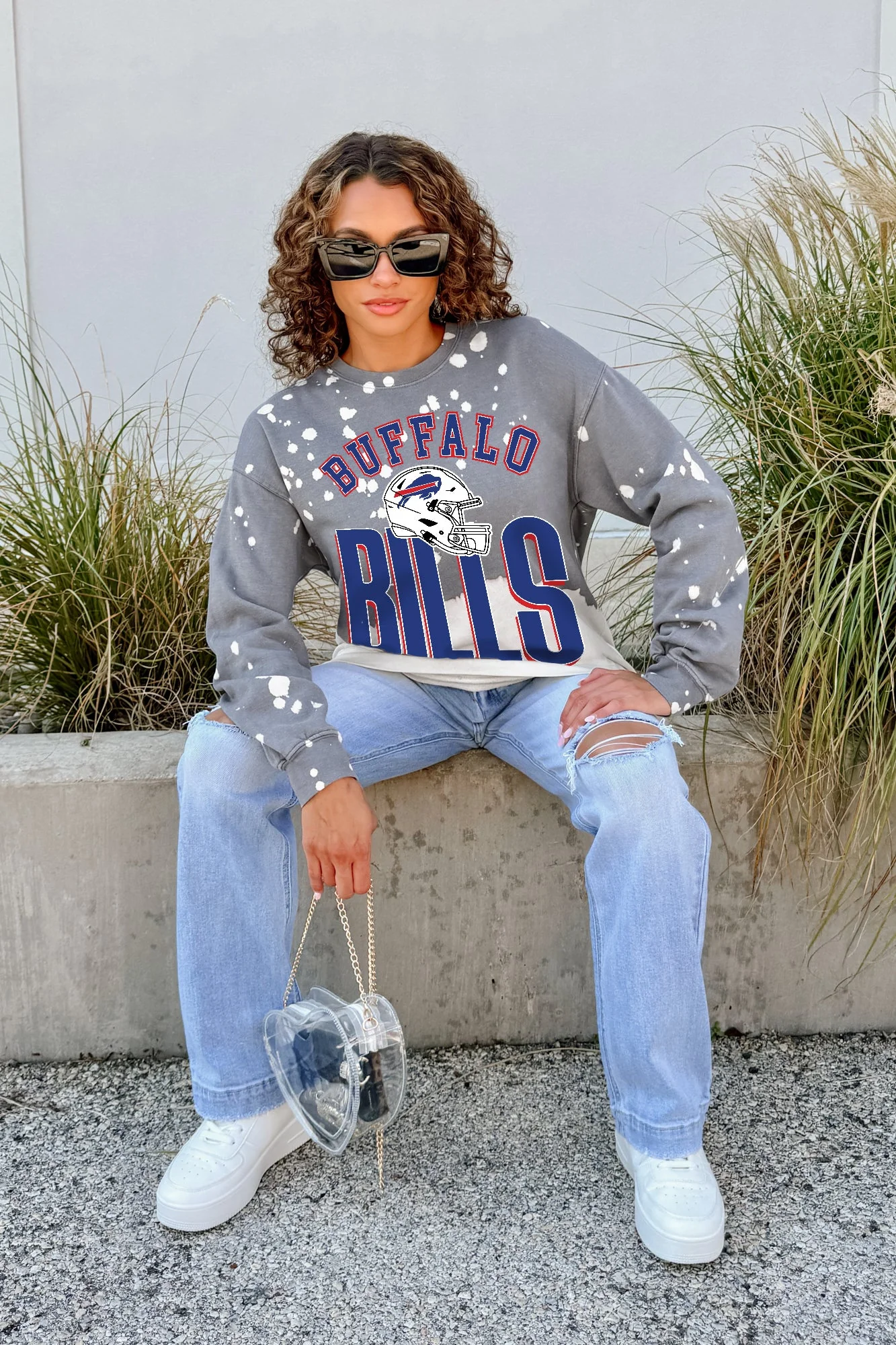 BUFFALO BILLS ARCH RIVALS LONG-SLEEVE FRENCH TERRY PULLOVER - Image 3
