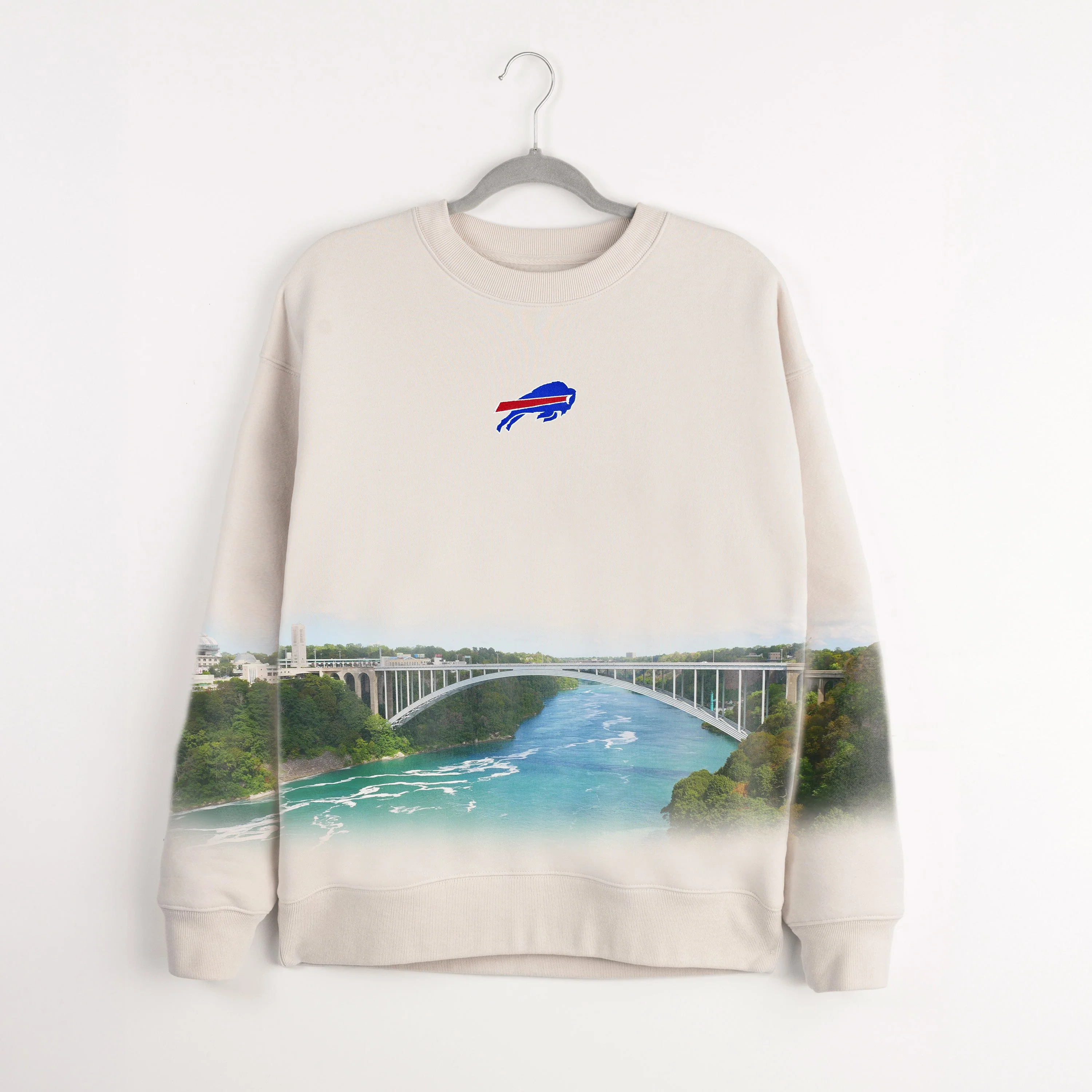 BUFFALO BILLS POWER MOVE PREMIUM DROP SHOULDER PULLOVER - Image 8