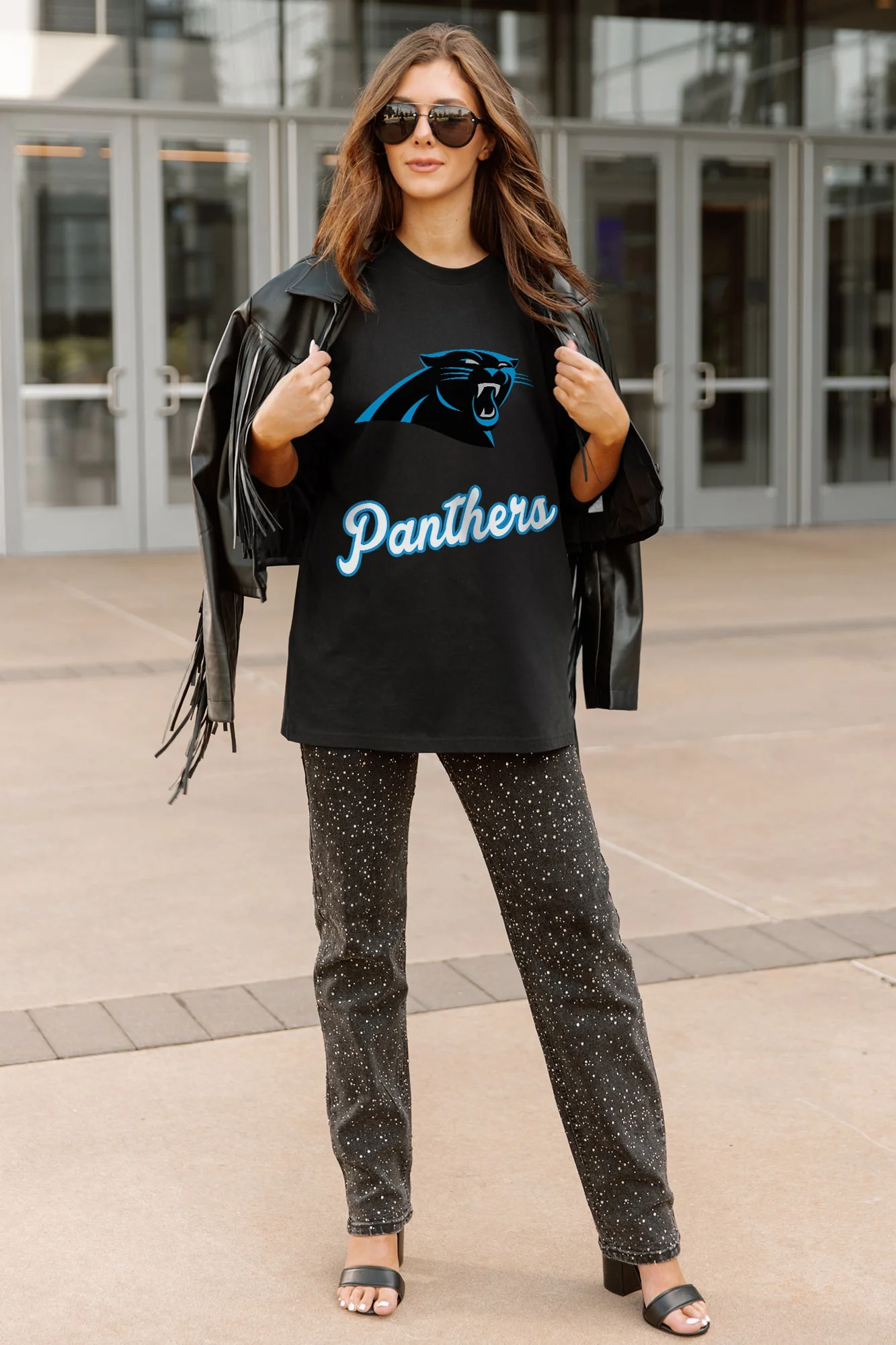 CAROLINA PANTHERS HONOR ROLL ESSENTIAL RELAXED FIT LONG SLEEVE TEE - Image 2