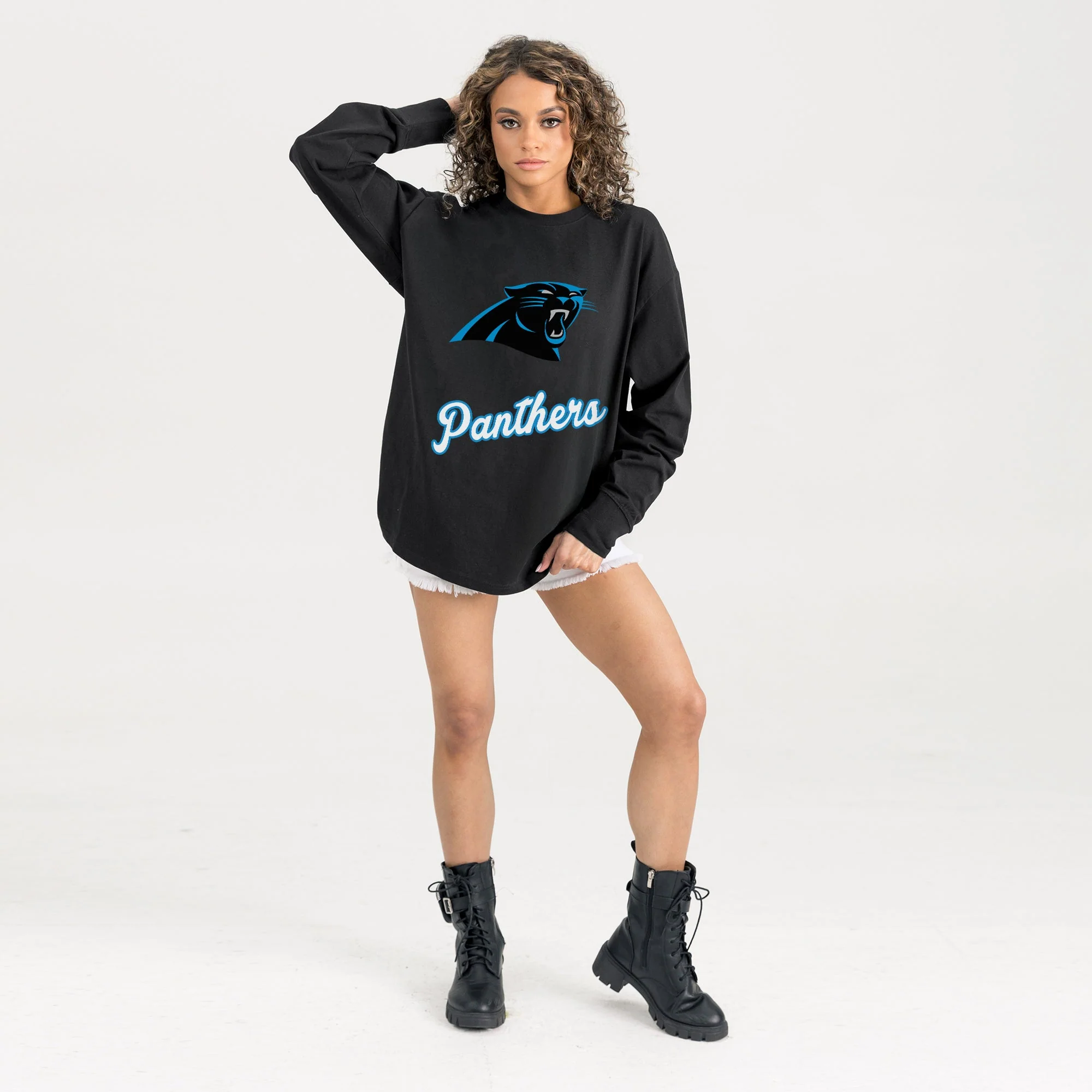 CAROLINA PANTHERS HONOR ROLL ESSENTIAL RELAXED FIT LONG SLEEVE TEE - Image 7