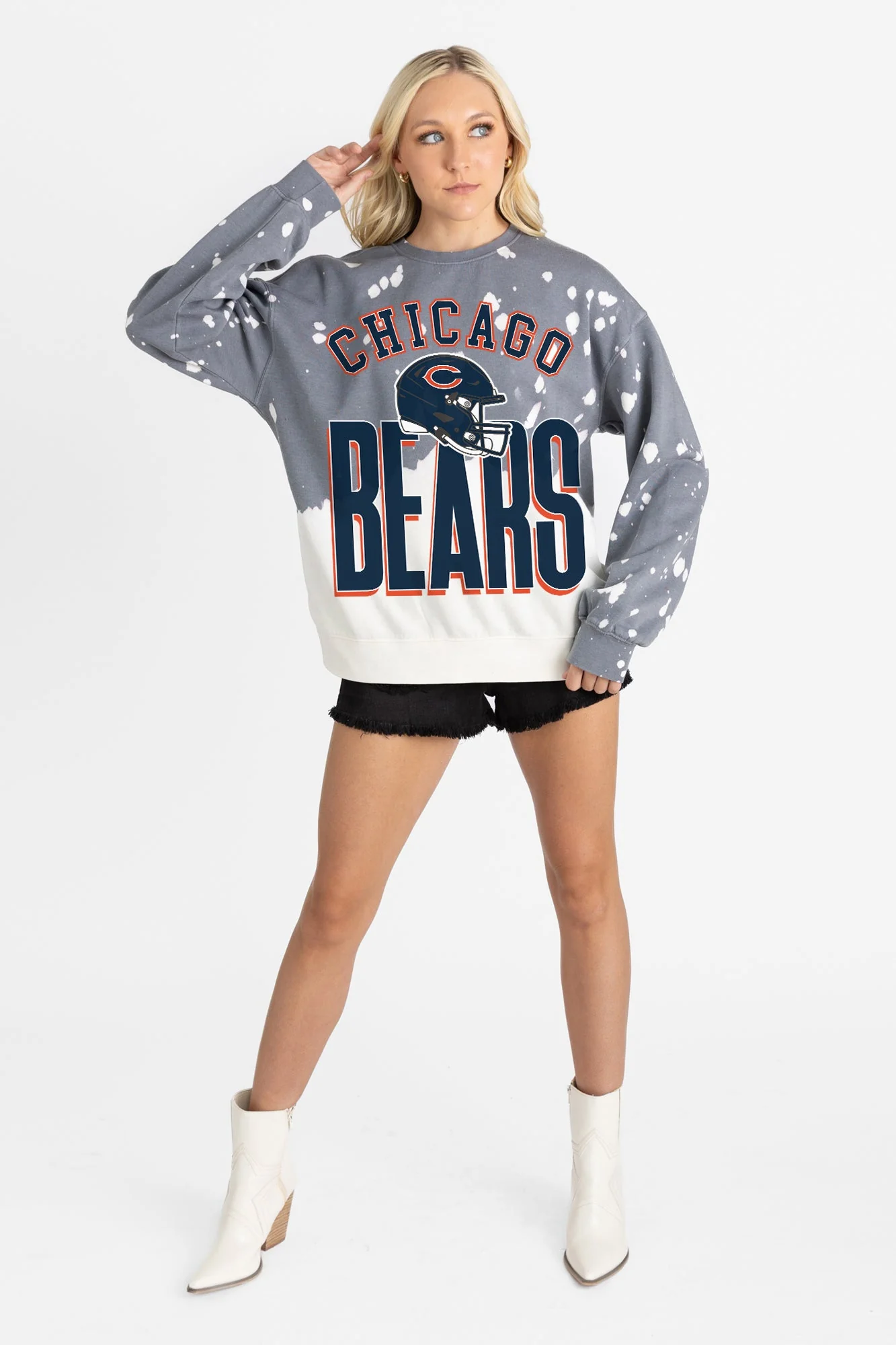 CHICAGO BEARS ARCH RIVALS LONG-SLEEVE FRENCH TERRY PULLOVER - Image 5
