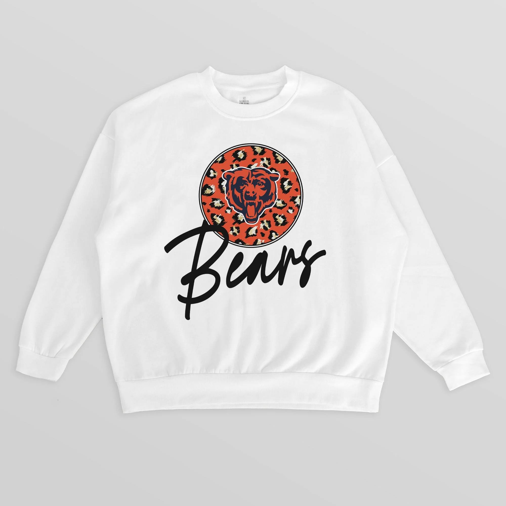 CHICAGO BEARS WILD BREAKTHROUGH PREMIUM FLEECE CREWNECK PULLOVER - Image 8