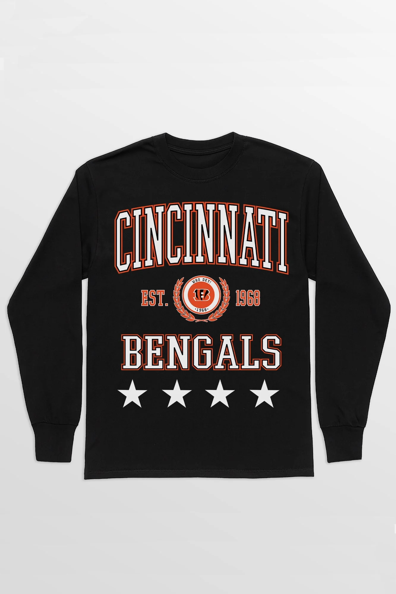 CINCINNATI BENGALS EVERYDAY STAR ESSENTIAL RELAXED FIT LONG SLEEVE TEE - Image 8