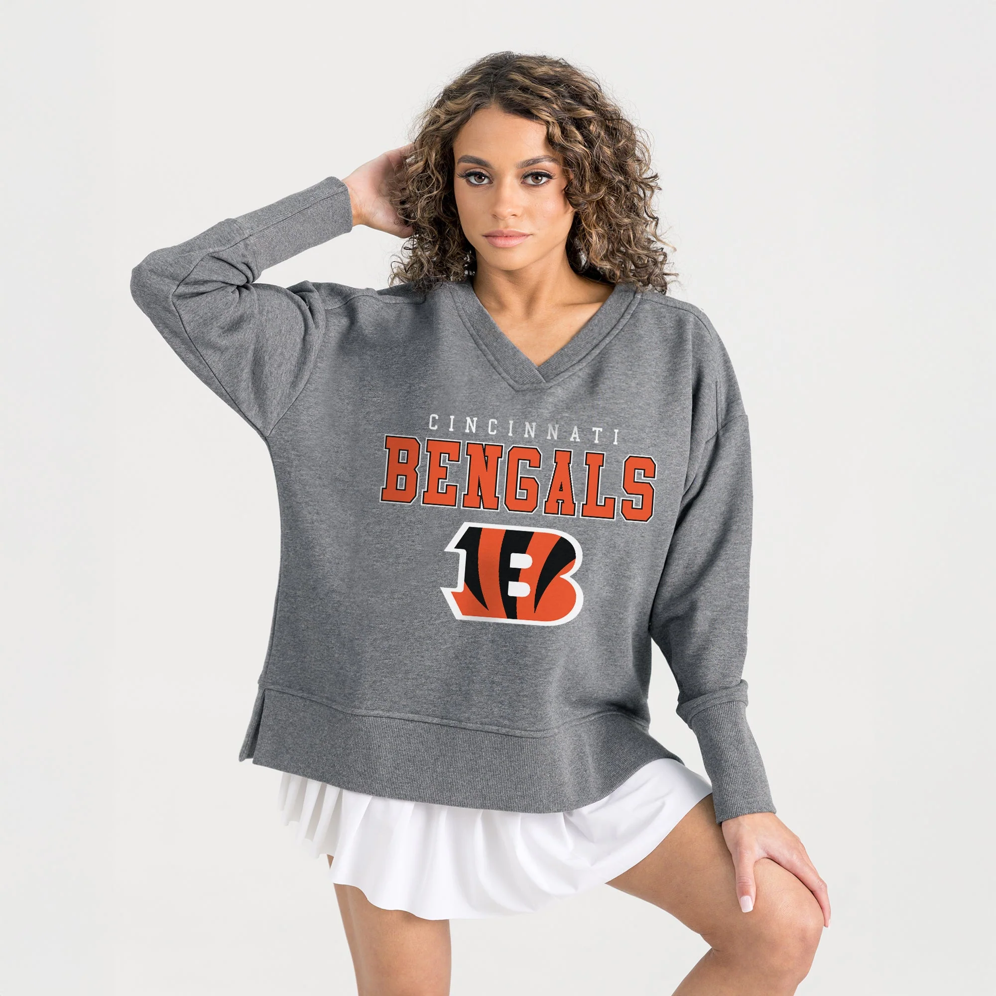 CINCINNATI BENGALS MOST WANTED CLASSIC FRENCH TERRY PULLOVER - Image 5