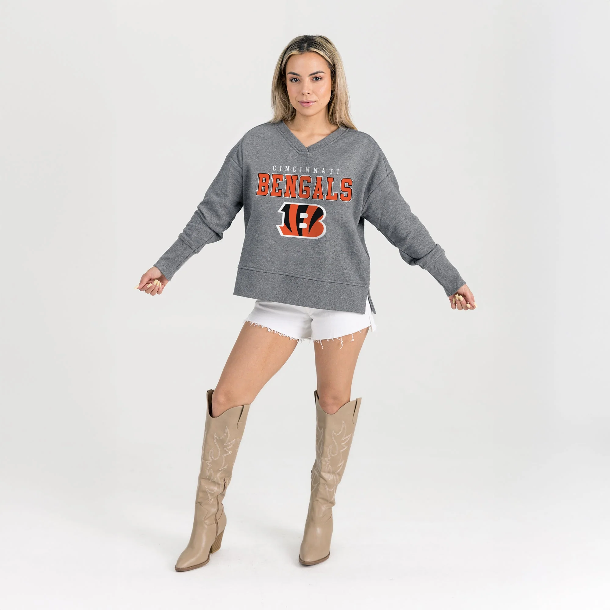 CINCINNATI BENGALS MOST WANTED CLASSIC FRENCH TERRY PULLOVER - Image 7