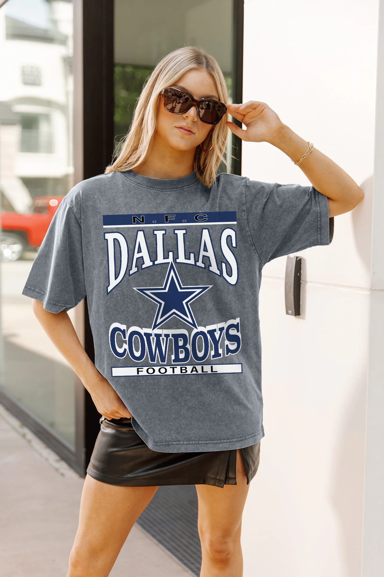 DALLAS COWBOYS CLASSIC GRIND WASHED RELAXED FIT TEE - Image 2