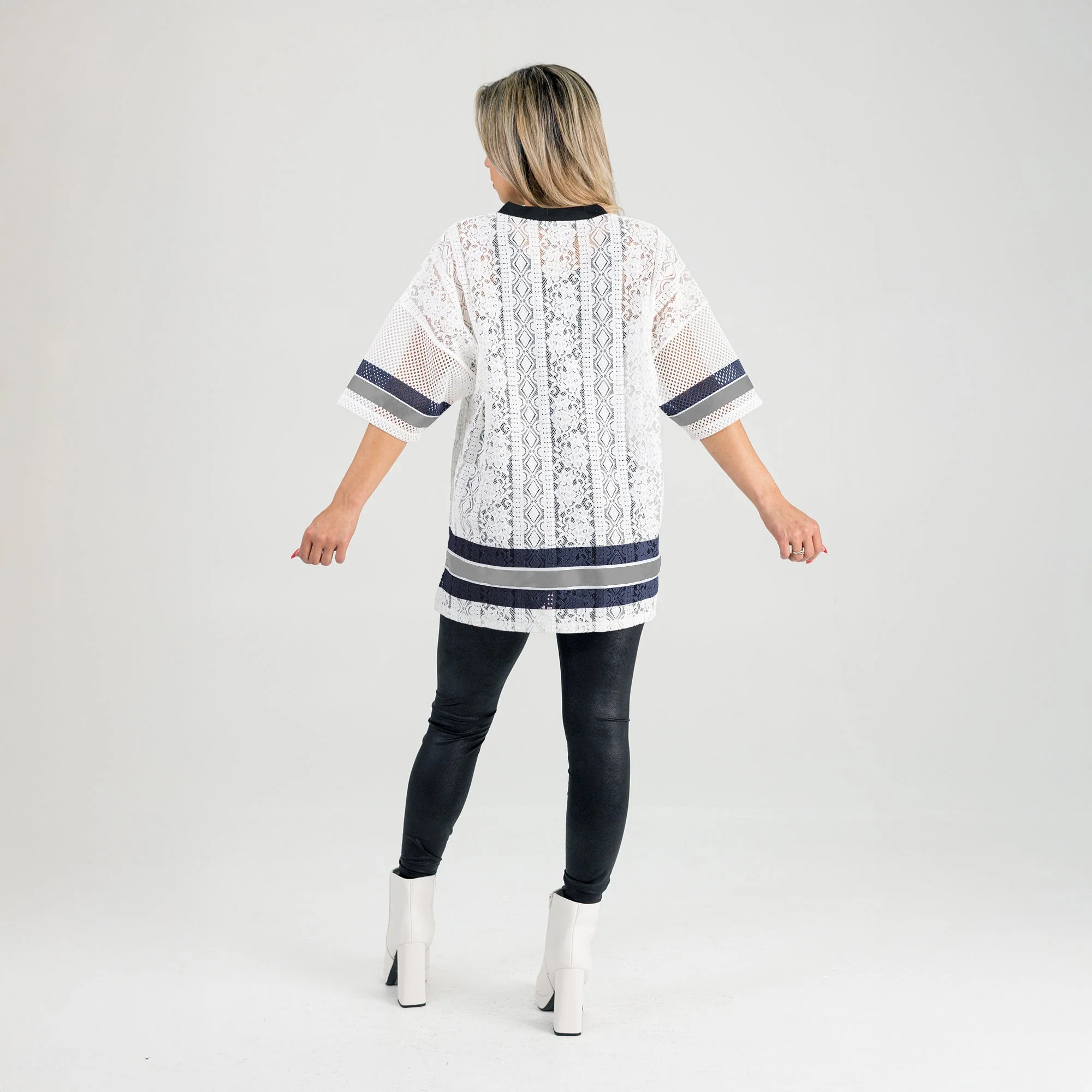 DALLAS COWBOYS HIGH NOTE LACE FASHION TOP - Image 5