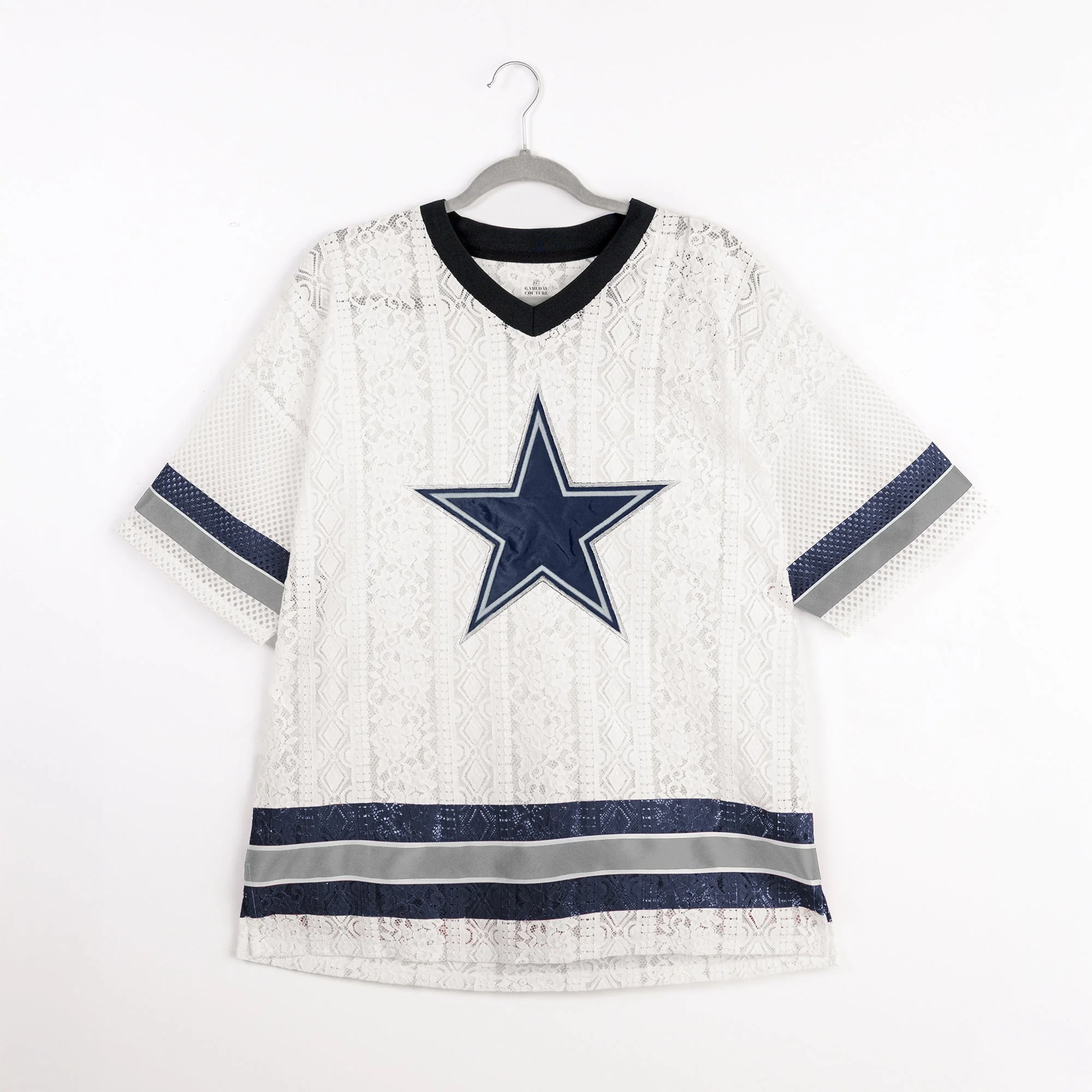 DALLAS COWBOYS HIGH NOTE LACE FASHION TOP - Image 8