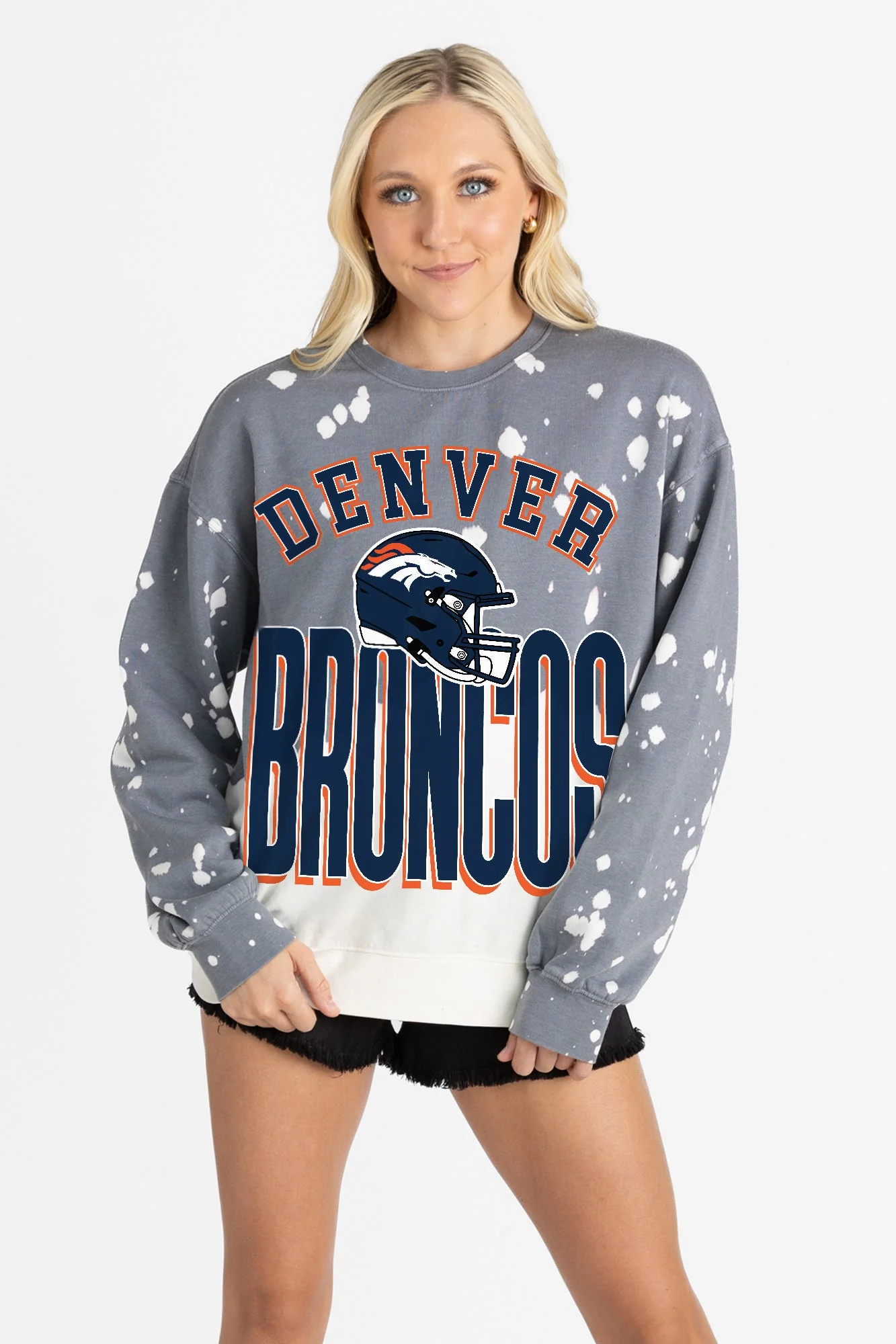 DENVER BRONCOS ARCH RIVALS LONG-SLEEVE FRENCH TERRY PULLOVER - Image 6