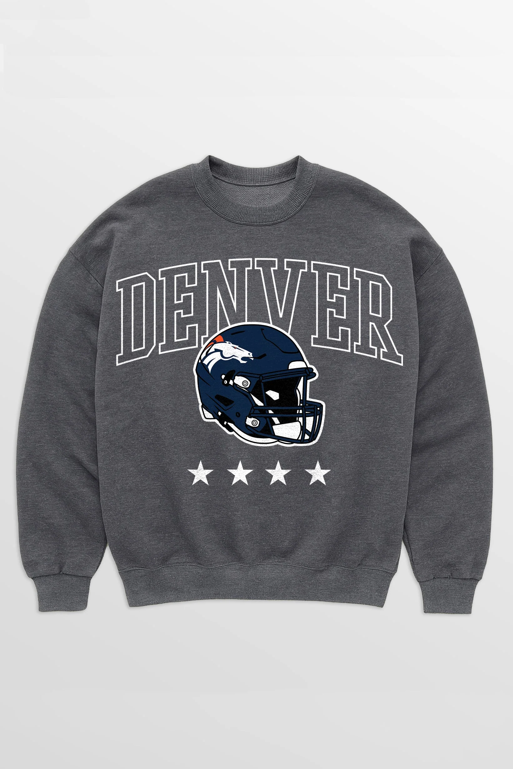 DENVER BRONCOS RISING STAR PREMIUM FLEECE CREWNECK PULLOVER - Image 8