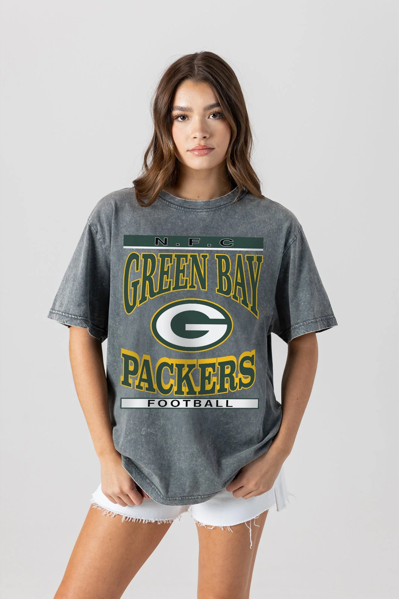 GREEN BAY PACKERS CLASSIC GRIND WASHED RELAXED FIT TEE - Image 4