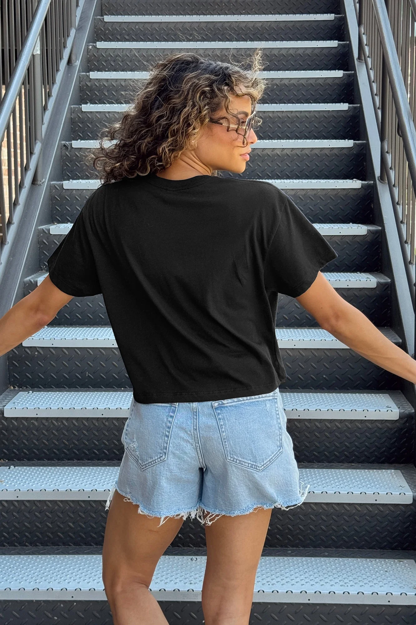 HOUSTON TEXANS PURE VICTORY CLASSIC CROP TEE - Image 3