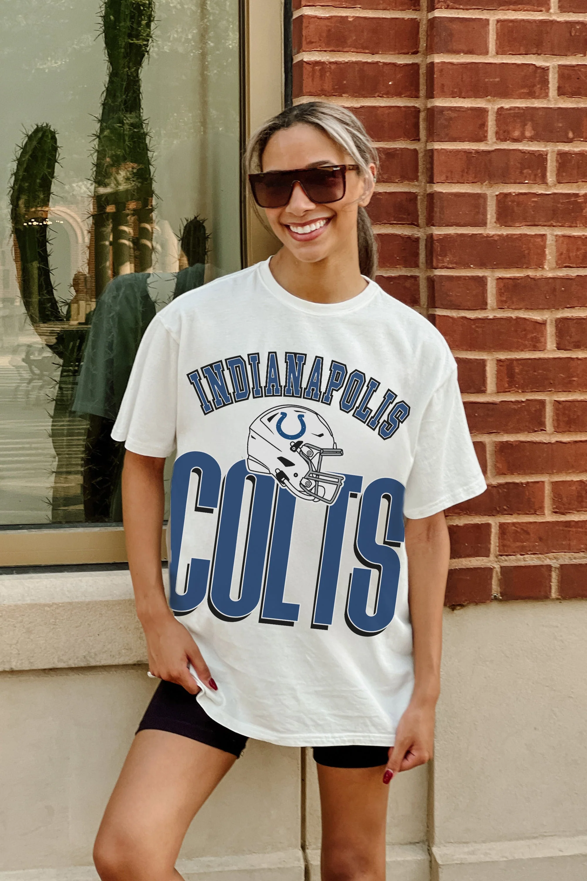 INDIANAPOLIS COLTS FIERCE FOCUS WASHED RELAXED FIT TEE - Image 4