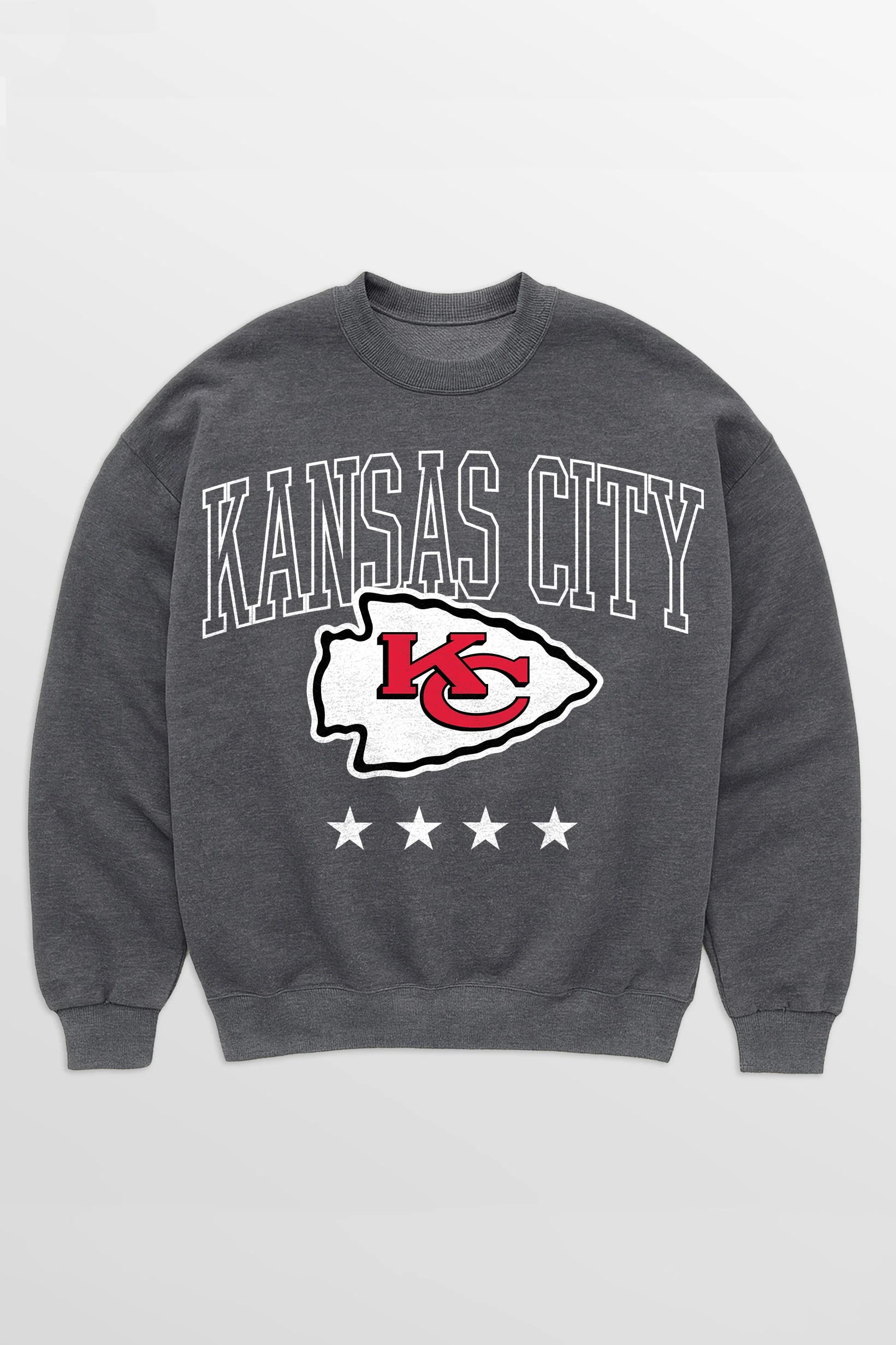 KANSAS CITY CHIEFS RISING STAR PREMIUM FLEECE CREWNECK PULLOVER - Image 8