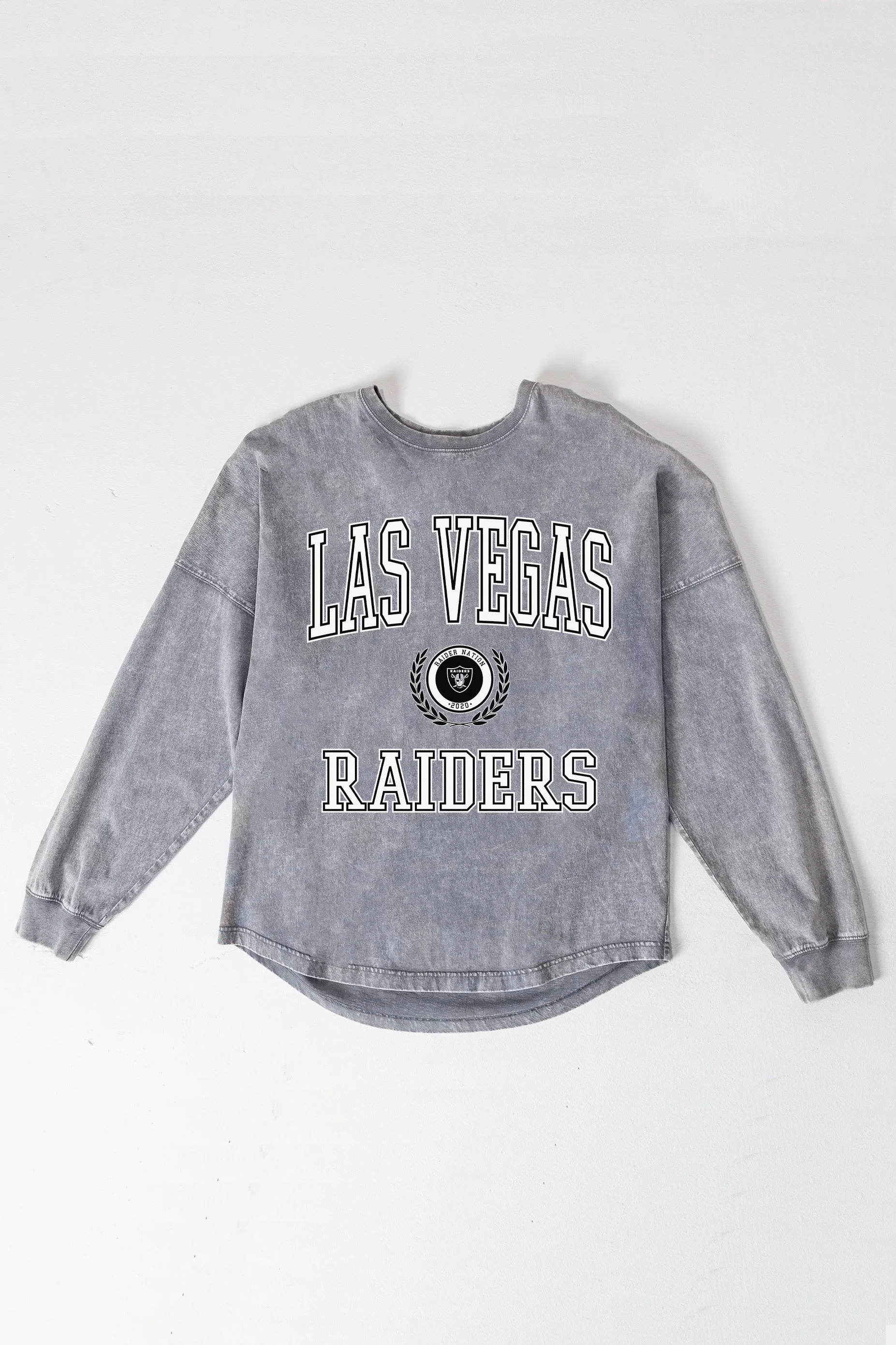 LAS VEGAS RAIDERS FINAL SCORE FADED WASH PULLOVER - Image 8