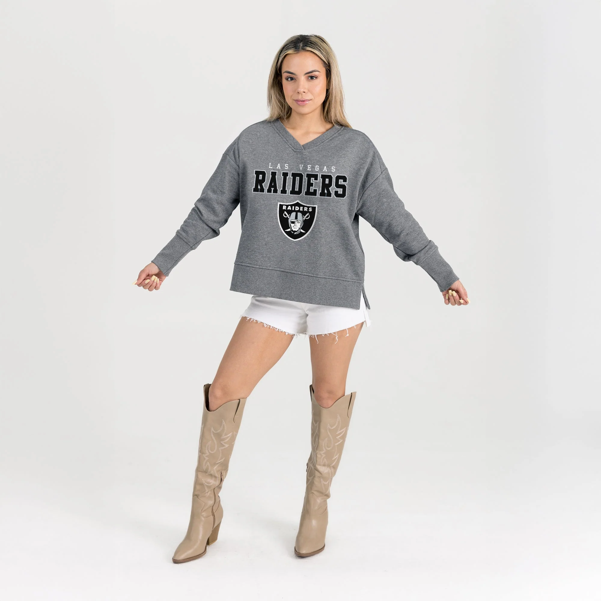 LAS VEGAS RAIDERS MOST WANTED CLASSIC FRENCH TERRY PULLOVER - Image 7
