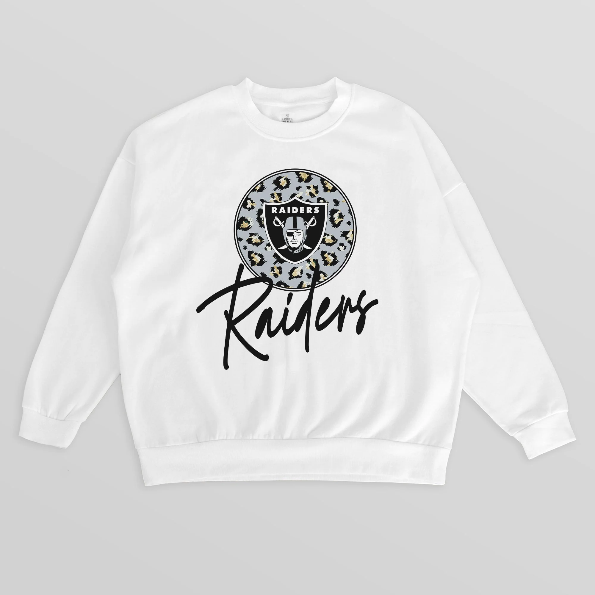 LAS VEGAS RAIDERS WILD BREAKTHROUGH PREMIUM FLEECE CREWNECK PULLOVER - Image 8