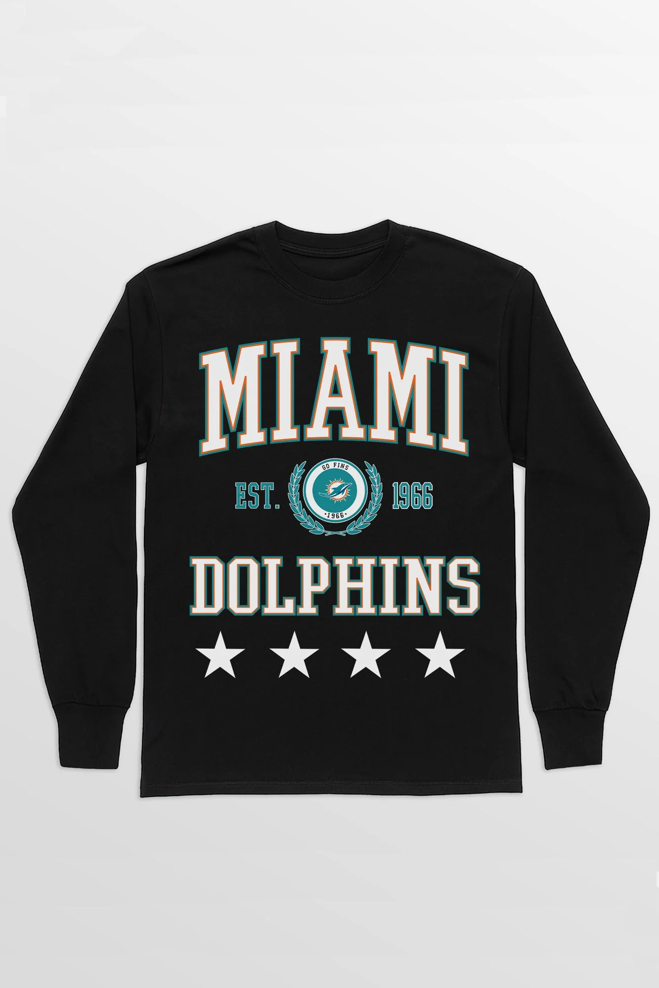 MIAMI DOLPHINS EVERYDAY STAR ESSENTIAL RELAXED FIT LONG SLEEVE TEE - Image 8