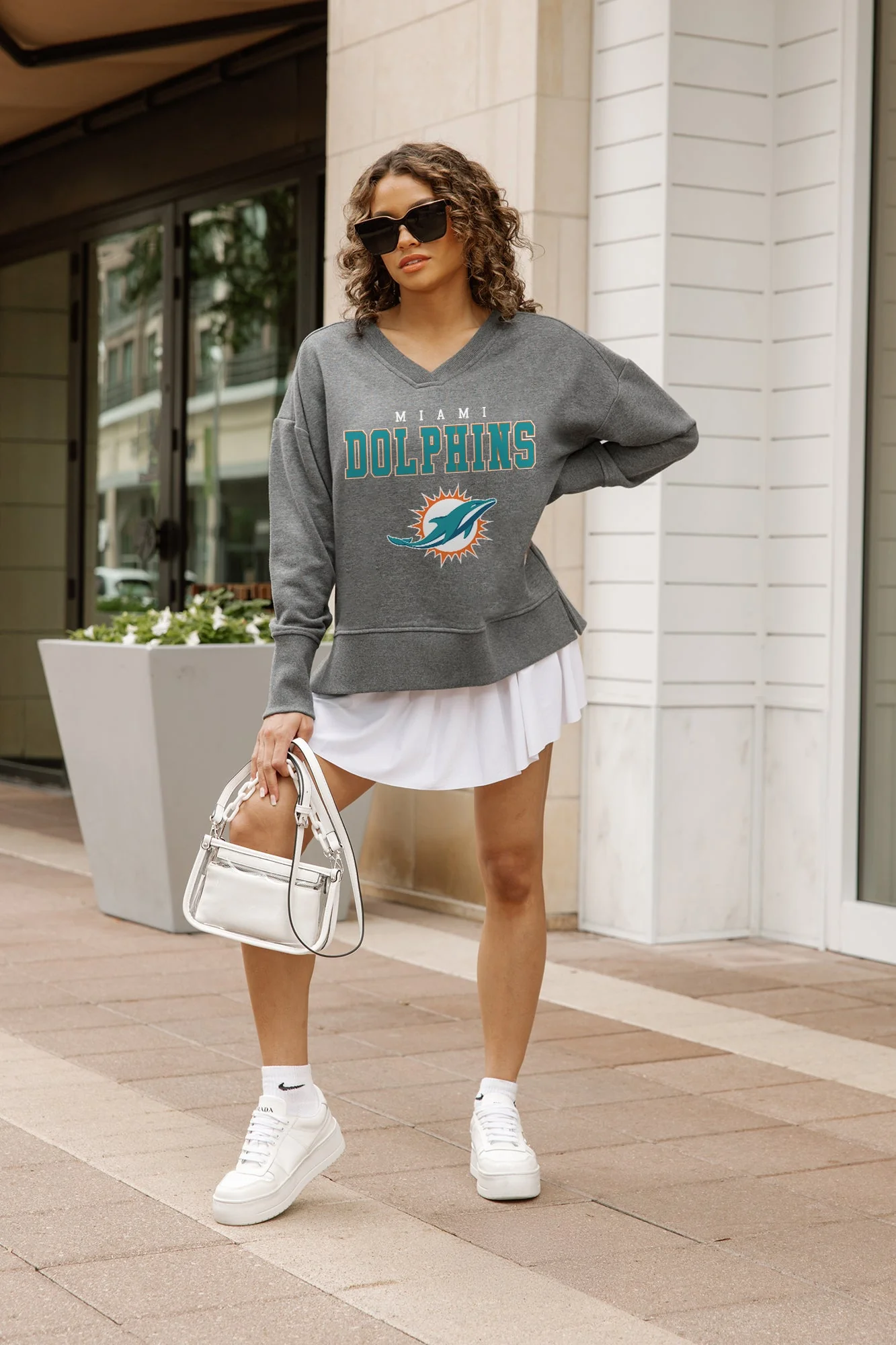 MIAMI DOLPHINS MOST WANTED CLASSIC FRENCH TERRY PULLOVER - Image 2