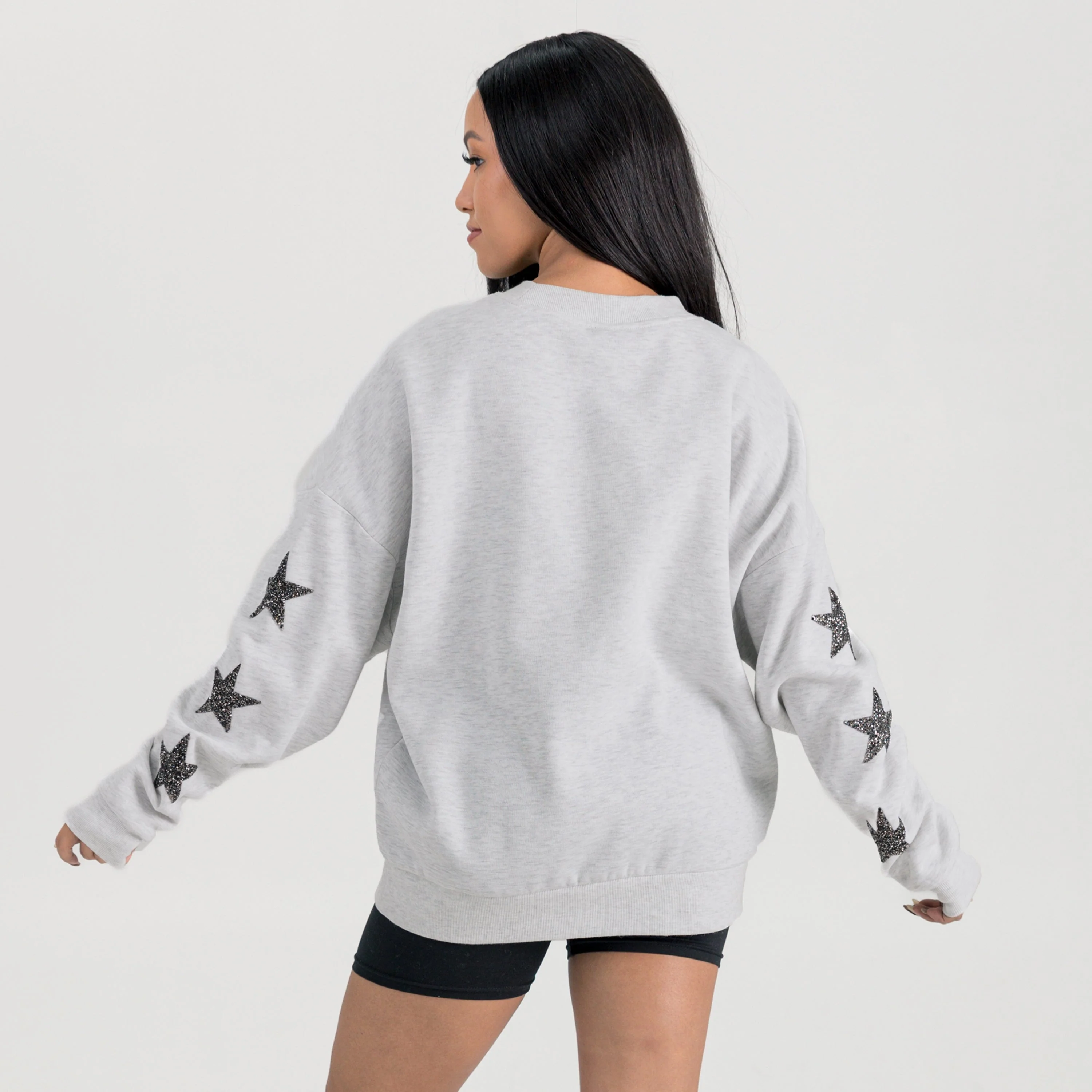 MIAMI DOLPHINS RESILIENCE STAR EMBELLISHED CREW SWEATSHIRT - Image 7