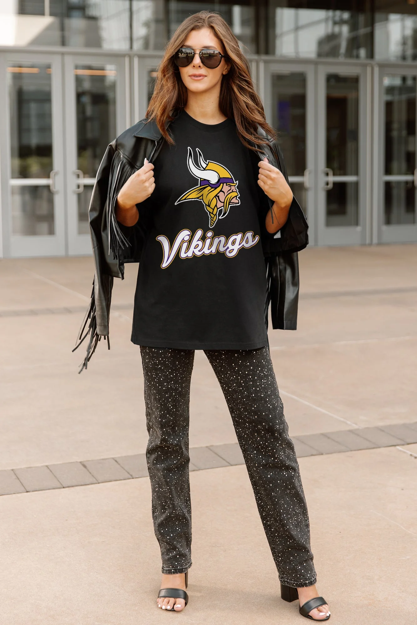 MINNESOTA VIKINGS HONOR ROLL ESSENTIAL RELAXED FIT LONG SLEEVE TEE - Image 2