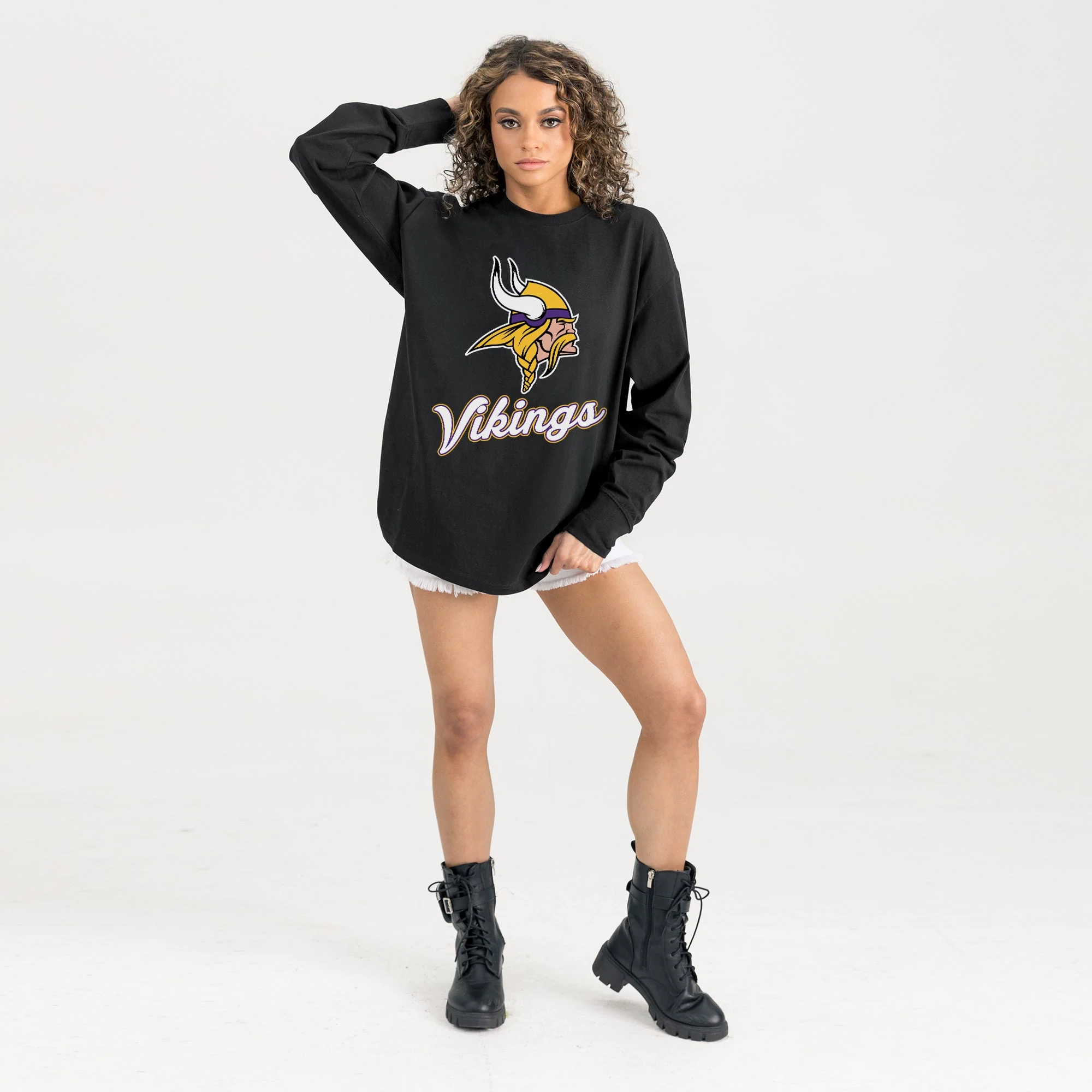 MINNESOTA VIKINGS HONOR ROLL ESSENTIAL RELAXED FIT LONG SLEEVE TEE - Image 7