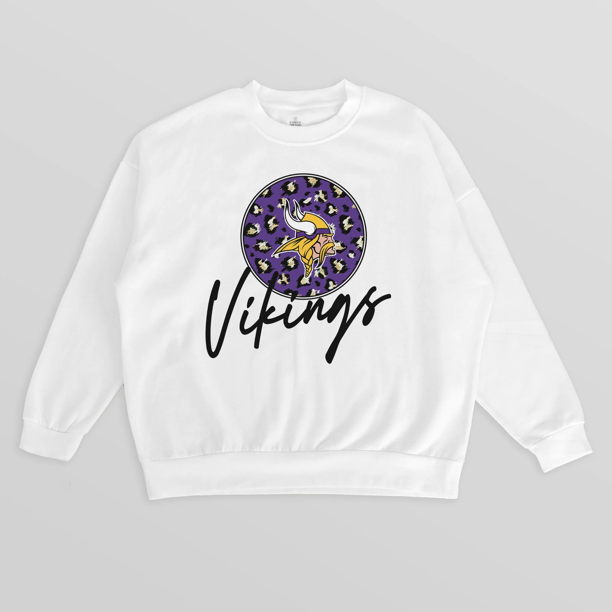 MINNESOTA VIKINGS WILD BREAKTHROUGH PREMIUM FLEECE CREWNECK PULLOVER - Image 8