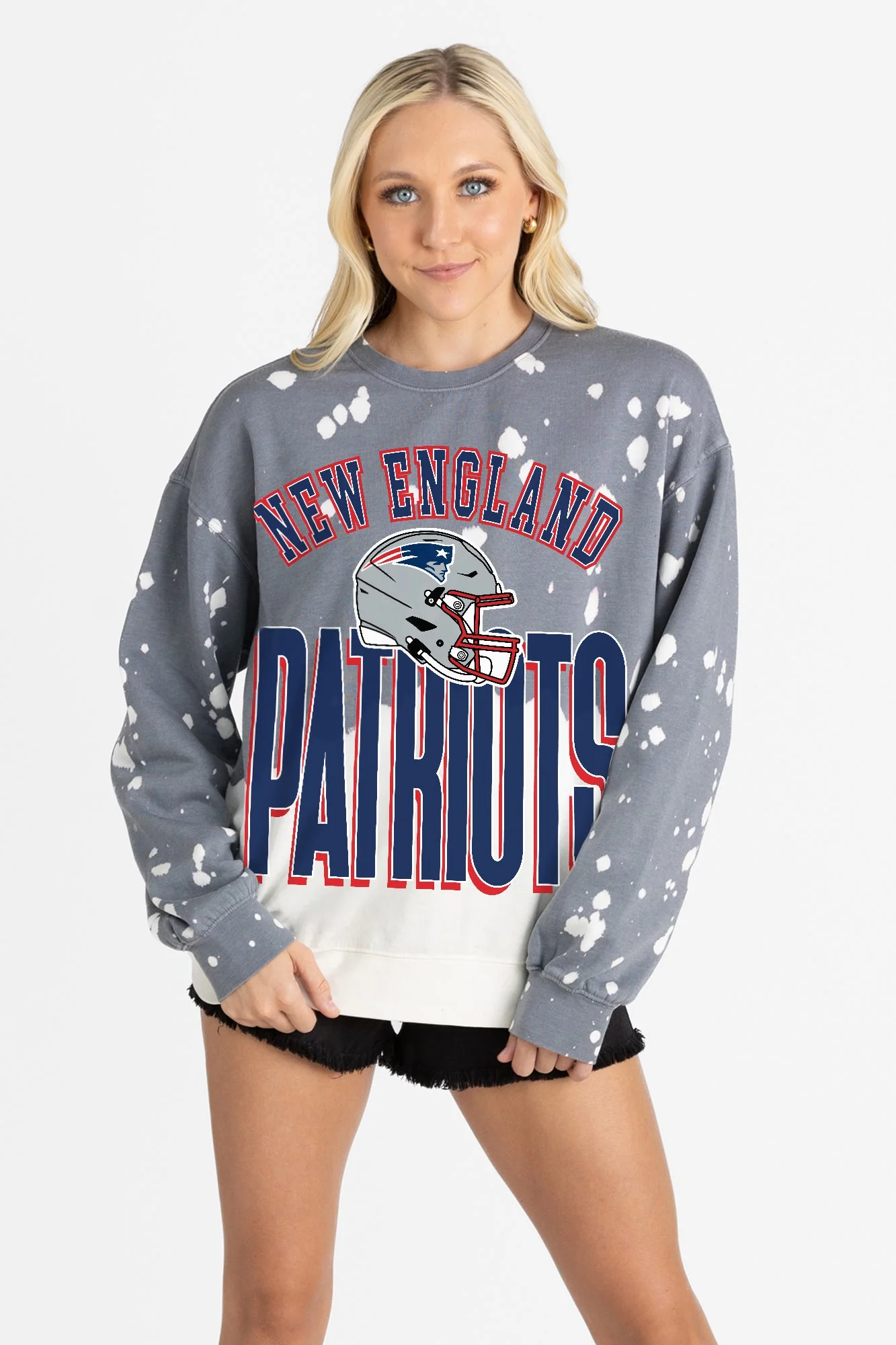 NEW ENGLAND PATRIOTS ARCH RIVALS LONG-SLEEVE FRENCH TERRY PULLOVER - Image 6