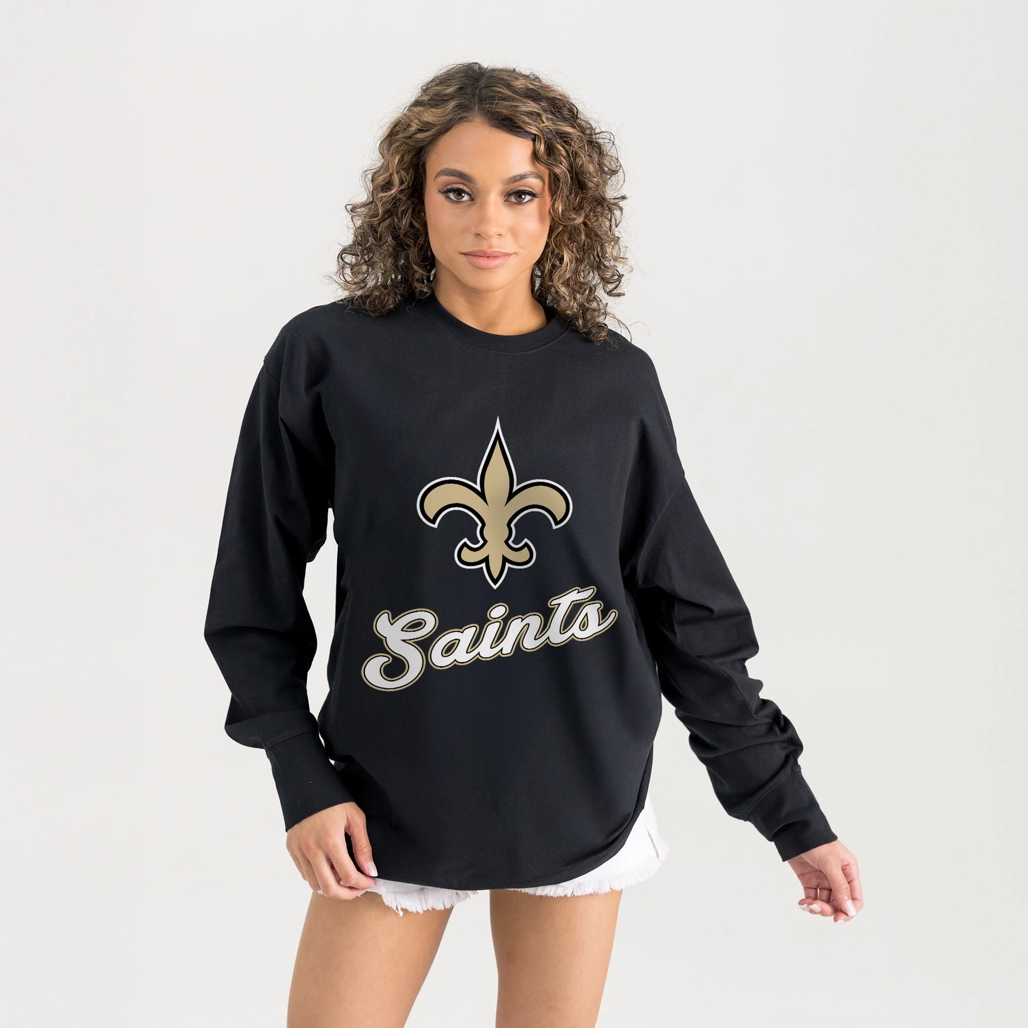 NEW ORLEANS SAINTS HONOR ROLL ESSENTIAL RELAXED FIT LONG SLEEVE TEE - Image 5
