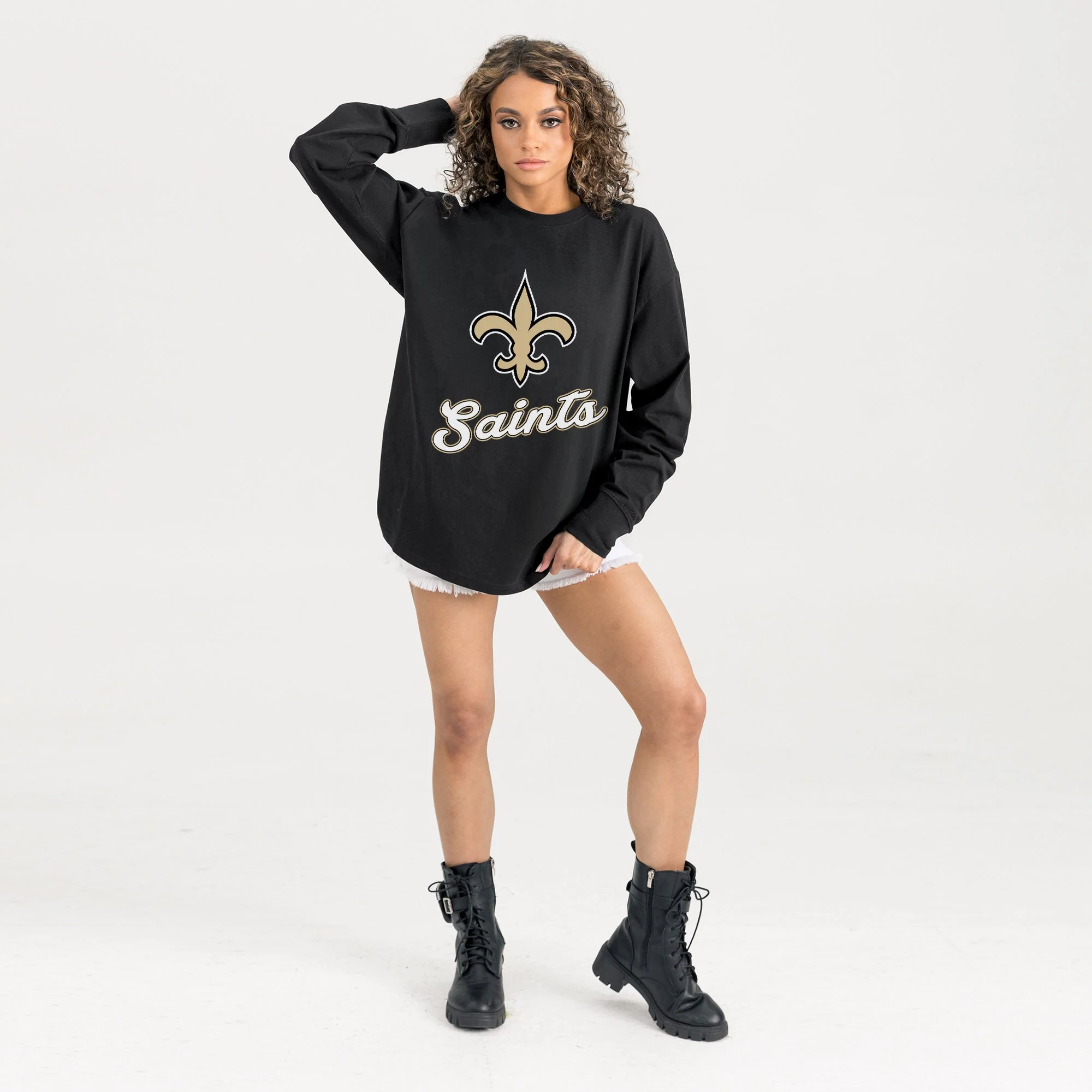 NEW ORLEANS SAINTS HONOR ROLL ESSENTIAL RELAXED FIT LONG SLEEVE TEE - Image 7
