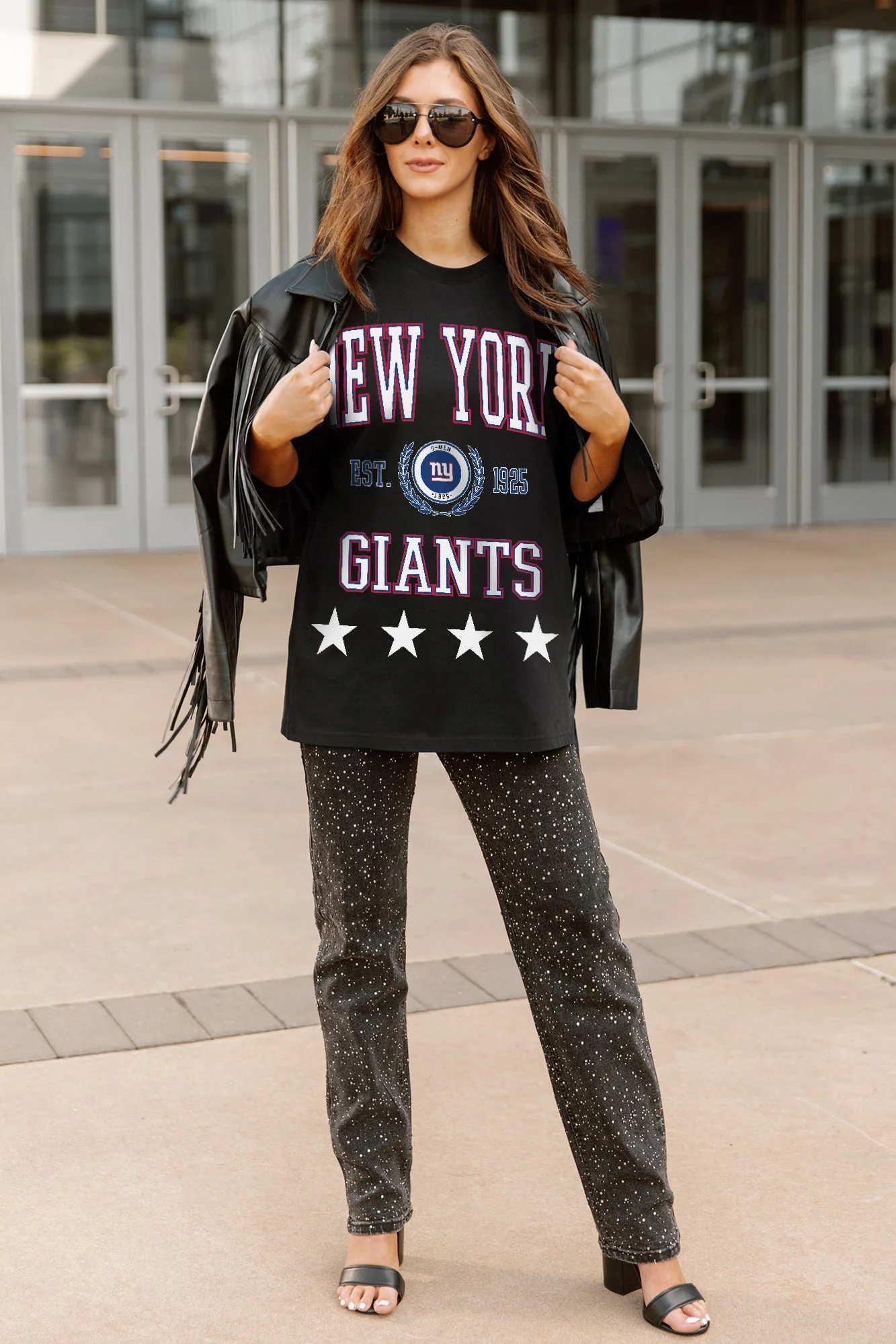 NEW YORK GIANTS EVERYDAY STAR ESSENTIAL RELAXED FIT LONG SLEEVE TEE - Image 3
