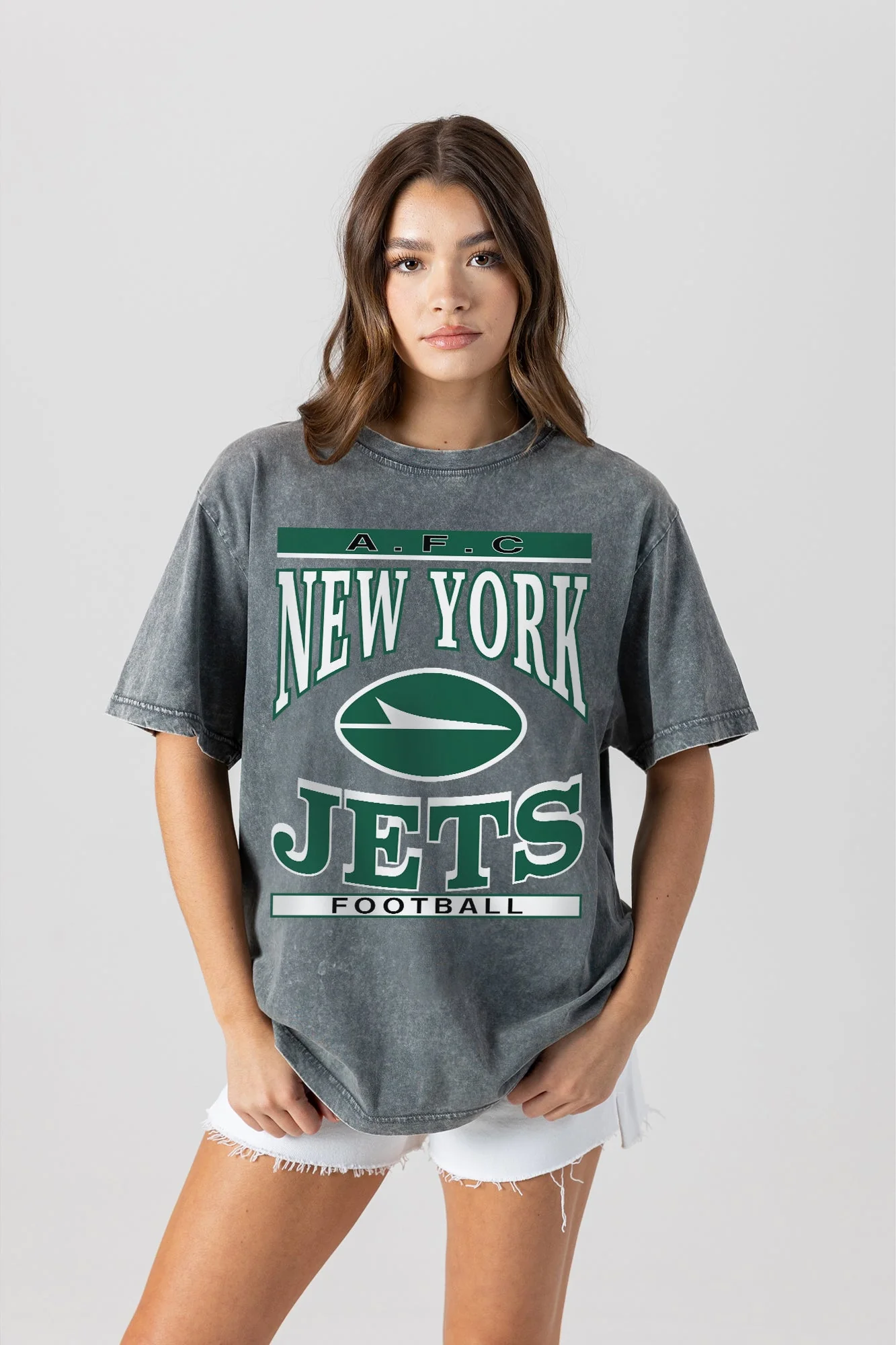 NEW YORK JETS CLASSIC GRIND WASHED RELAXED FIT TEE - Image 4
