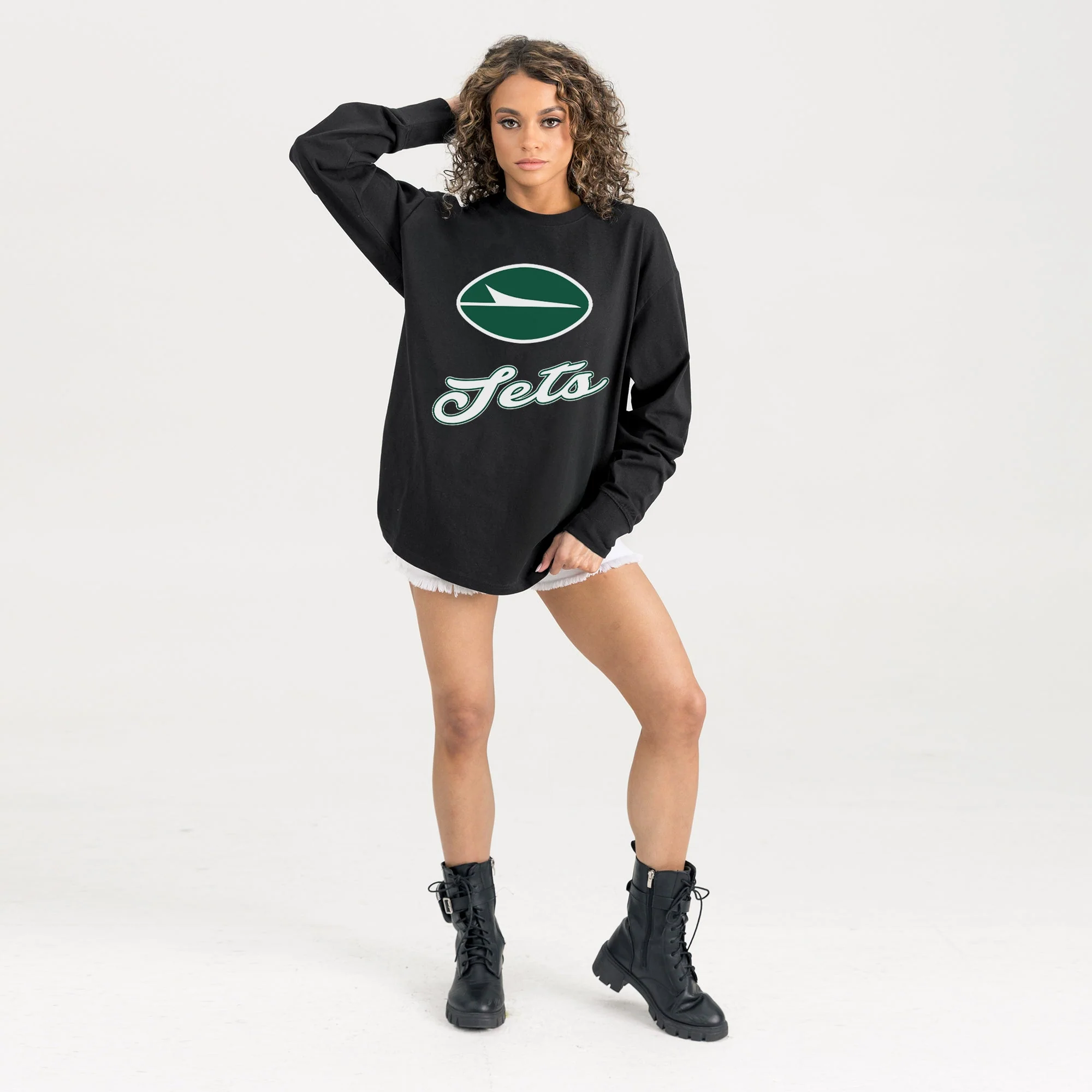 NEW YORK JETS HONOR ROLL ESSENTIAL RELAXED FIT LONG SLEEVE TEE - Image 7