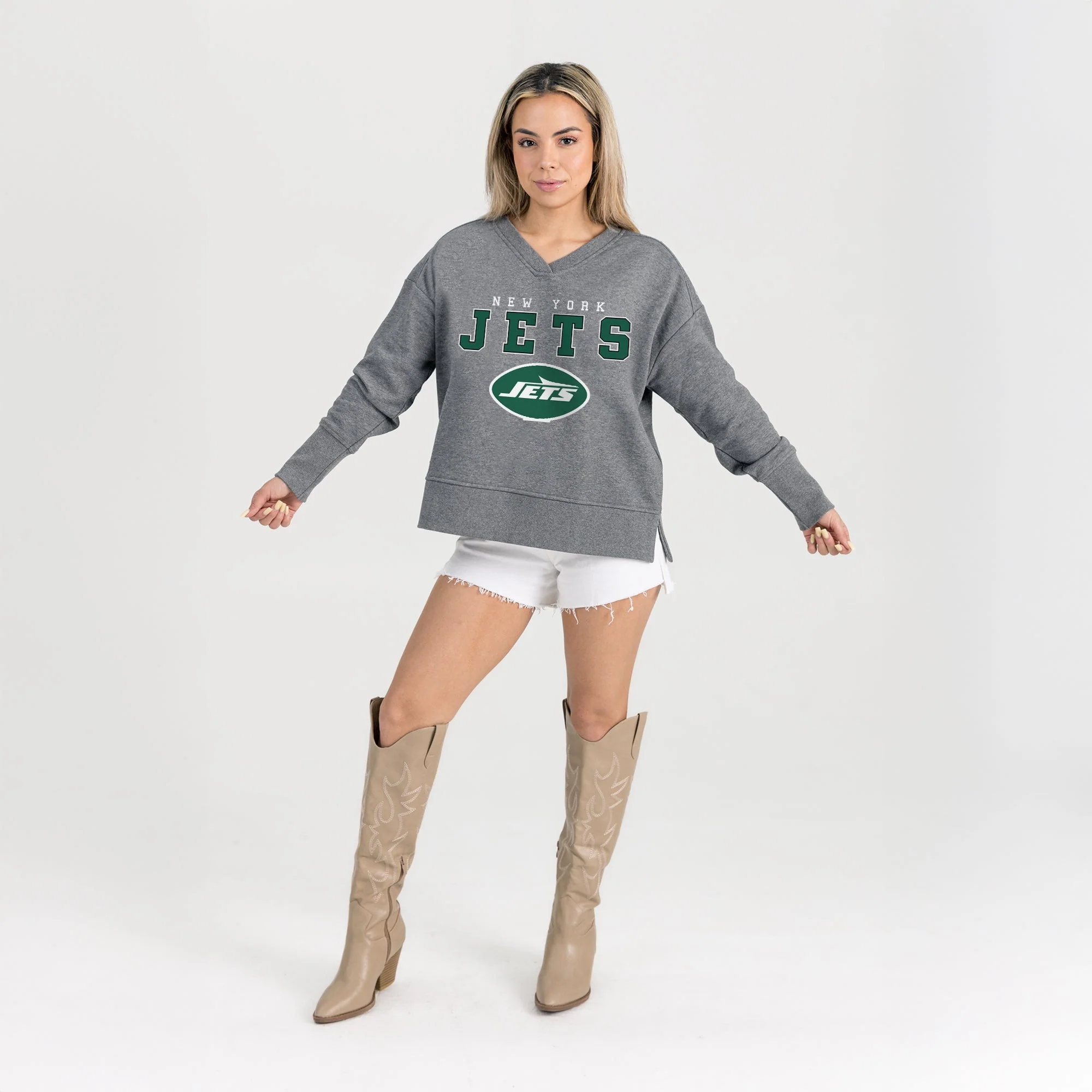 NEW YORK JETS MOST WANTED CLASSIC FRENCH TERRY PULLOVER - Image 7
