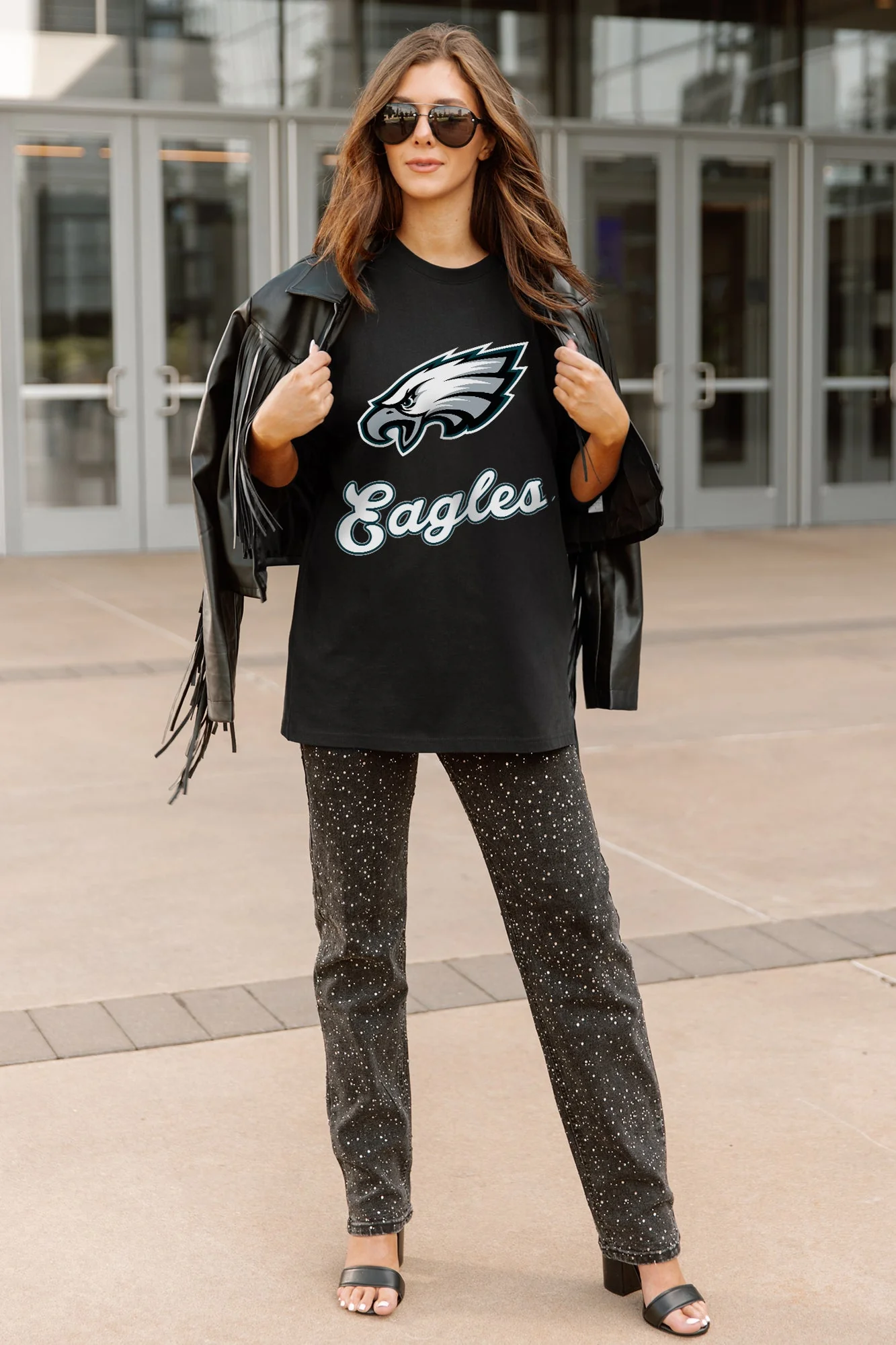 PHILADELPHIA EAGLES HONOR ROLL ESSENTIAL RELAXED FIT LONG SLEEVE TEE - Image 2