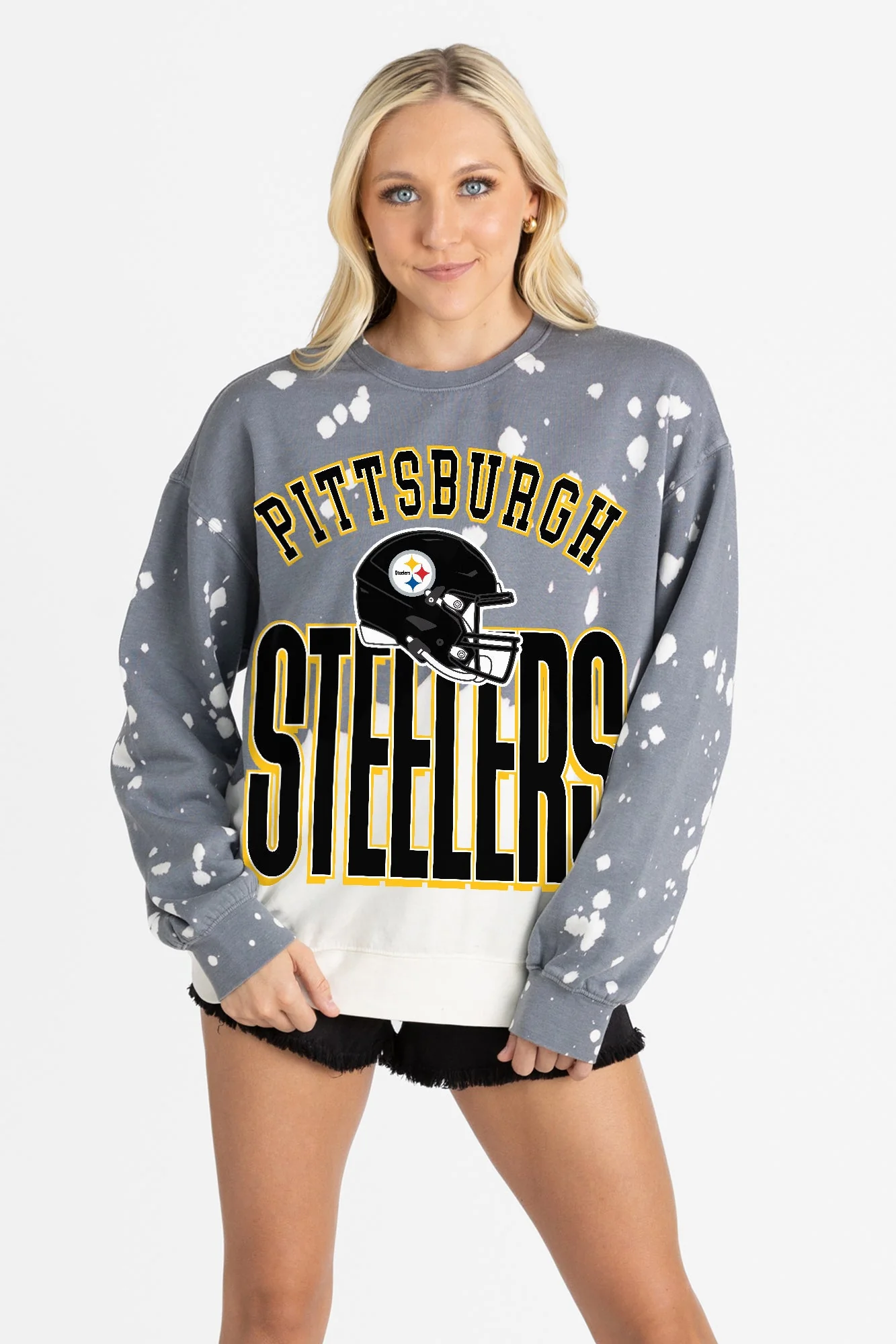 PITTSBURGH STEELERS ARCH RIVALS LONG-SLEEVE FRENCH TERRY PULLOVER - Image 6