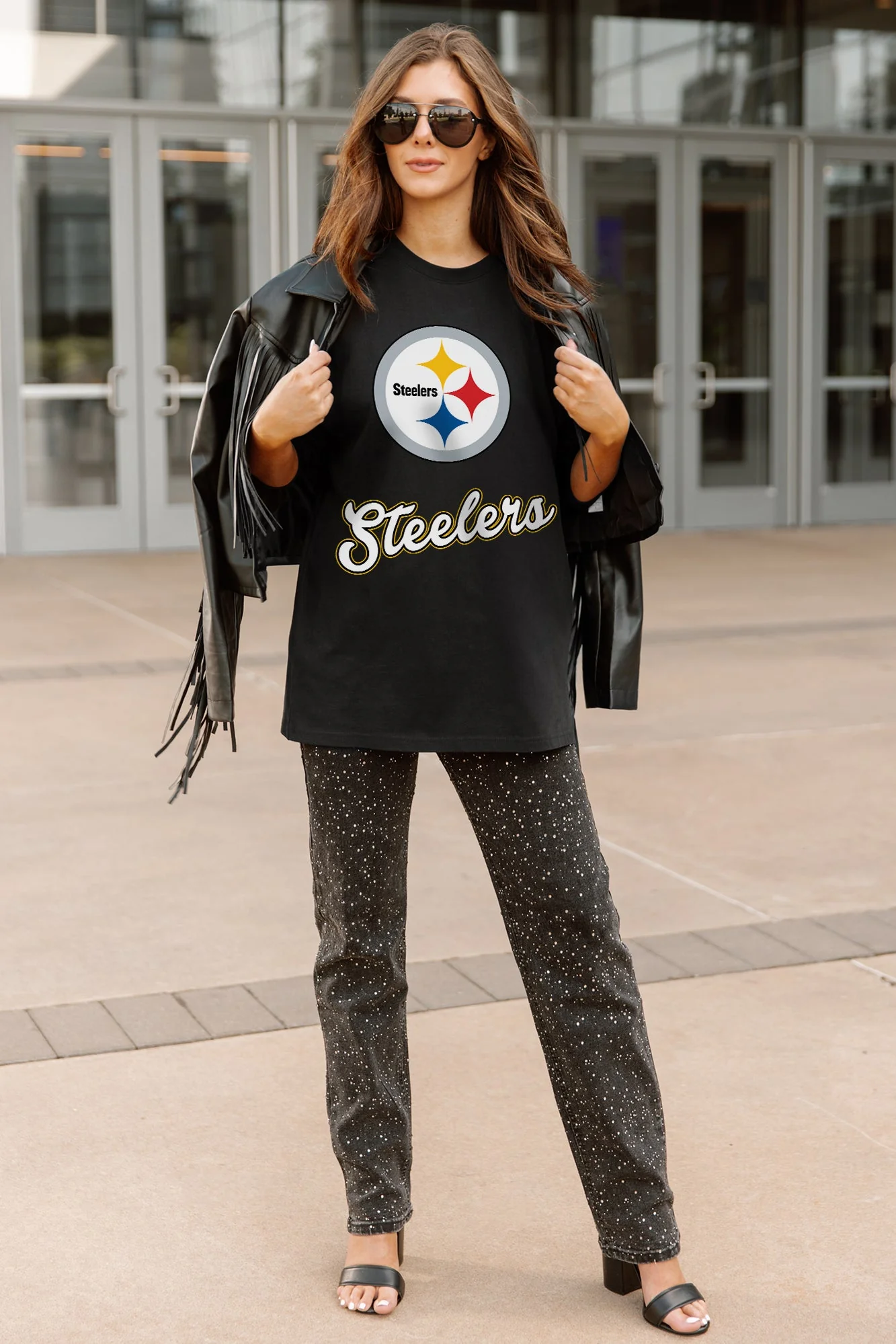 PITTSBURGH STEELERS HONOR ROLL ESSENTIAL RELAXED FIT LONG SLEEVE TEE - Image 2