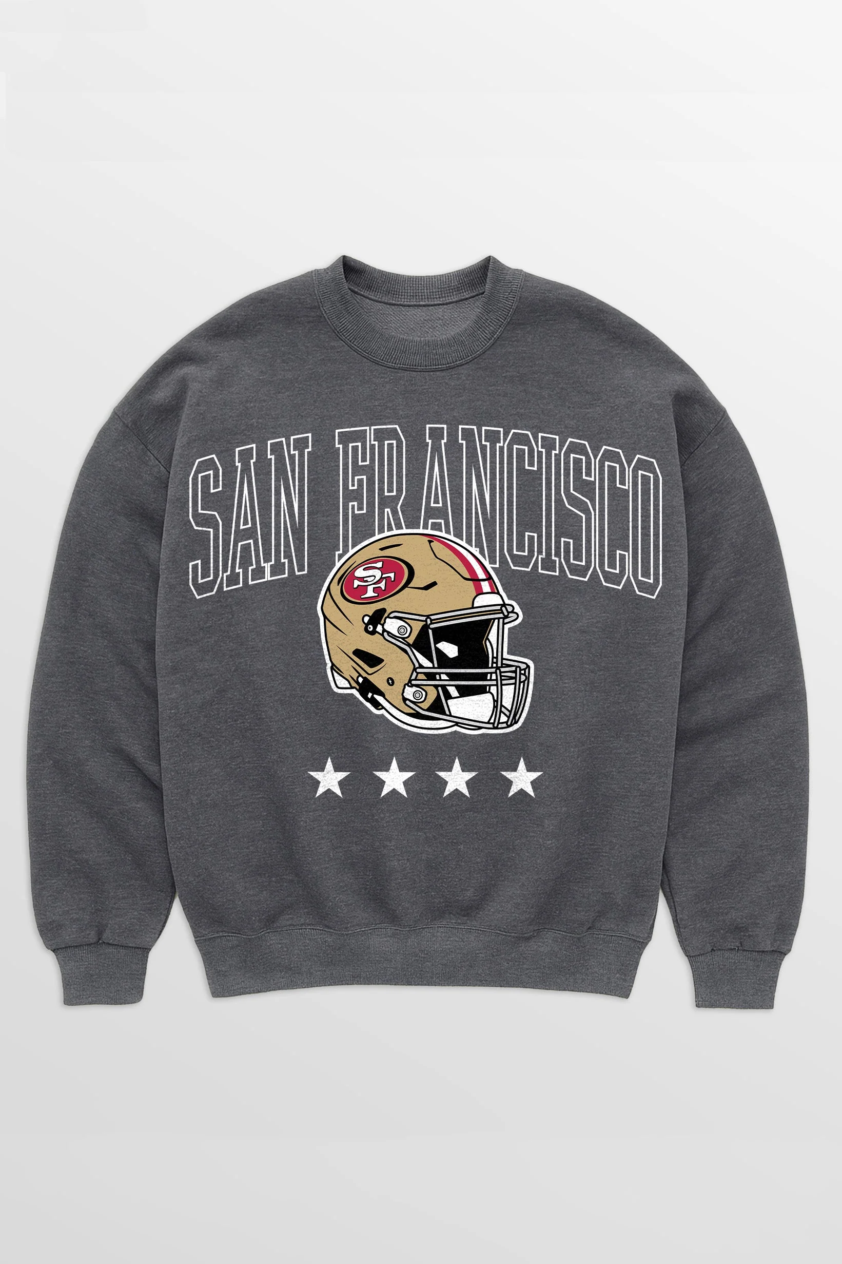 SAN FRANCISCO 49ERS RISING STAR PREMIUM FLEECE CREWNECK PULLOVER - Image 8