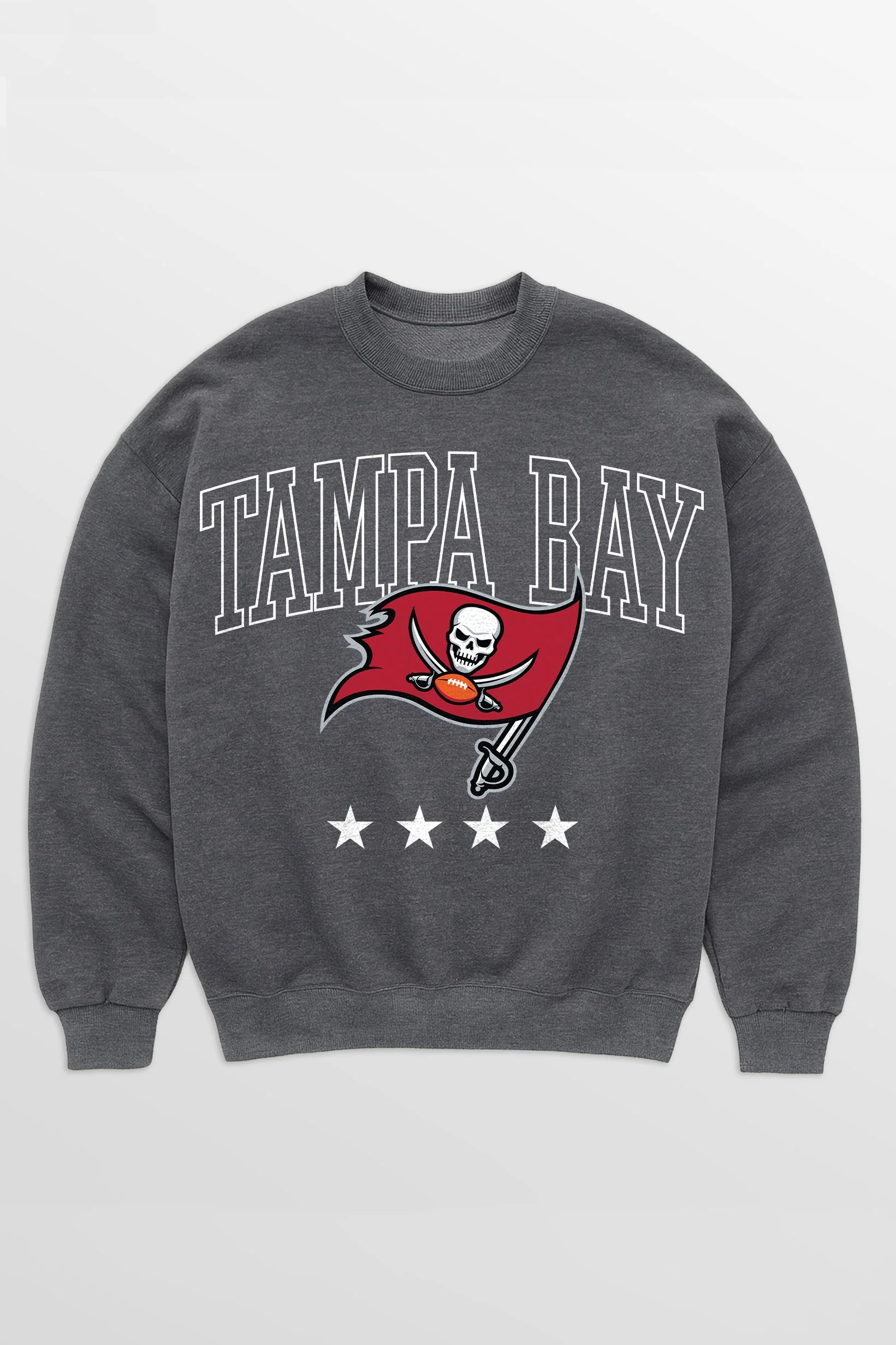 TAMPA BAY BUCCANEERS RISING STAR PREMIUM FLEECE CREWNECK PULLOVER - Image 8