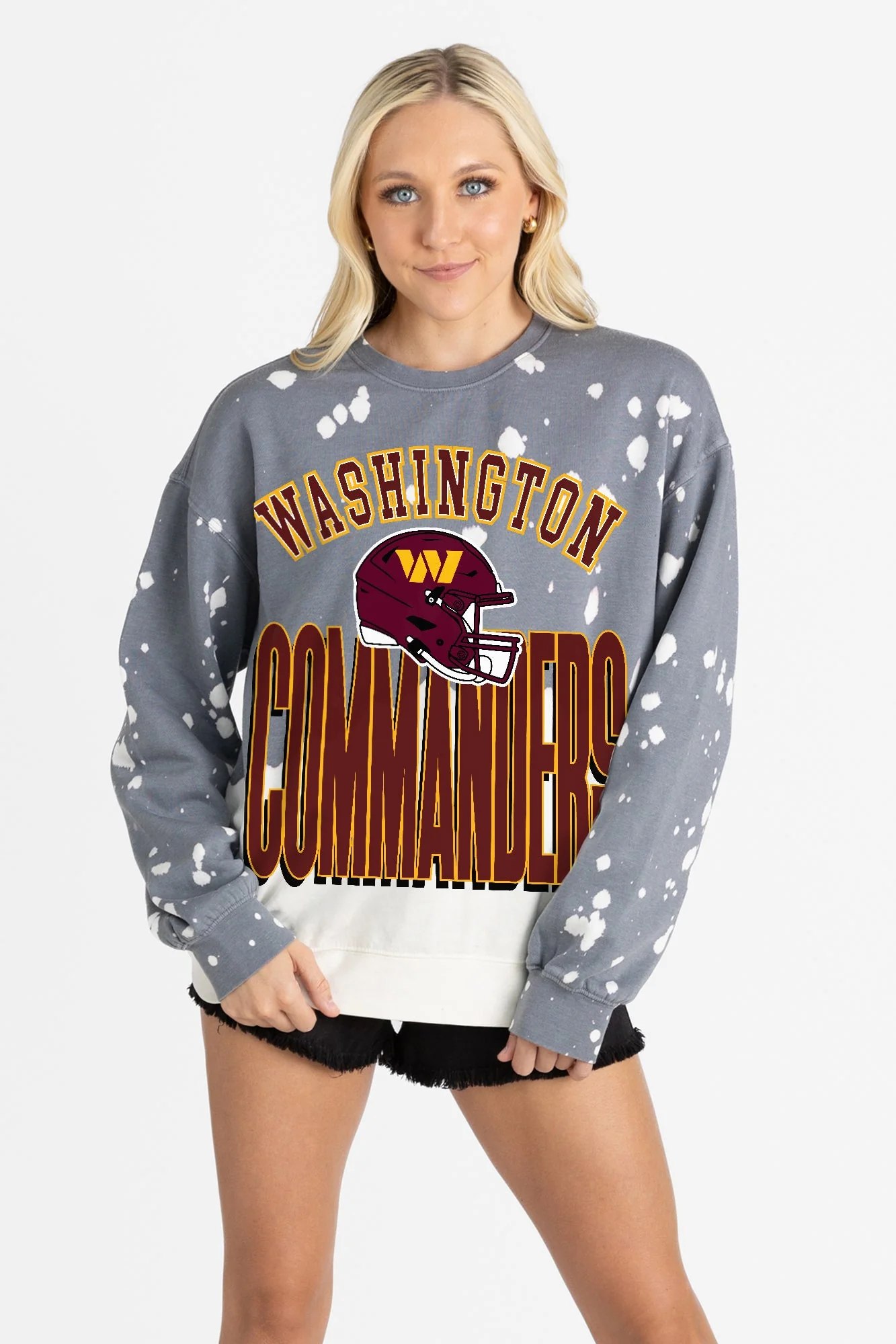 WASHINGTON COMMANDERS ARCH RIVALS LONG-SLEEVE FRENCH TERRY PULLOVER - Image 6