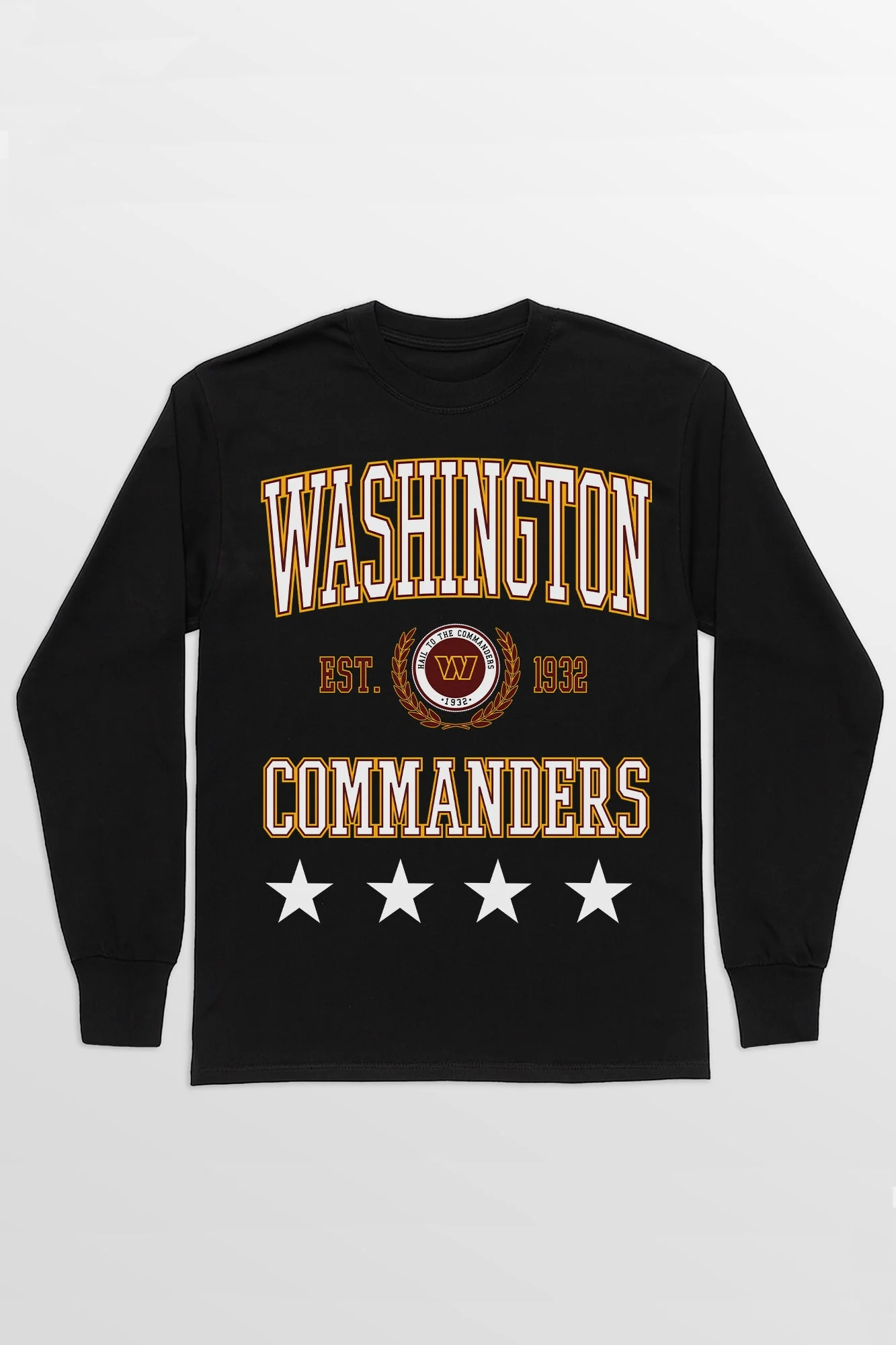 WASHINGTON COMMANDERS EVERYDAY STAR ESSENTIAL RELAXED FIT LONG SLEEVE TEE - Image 8