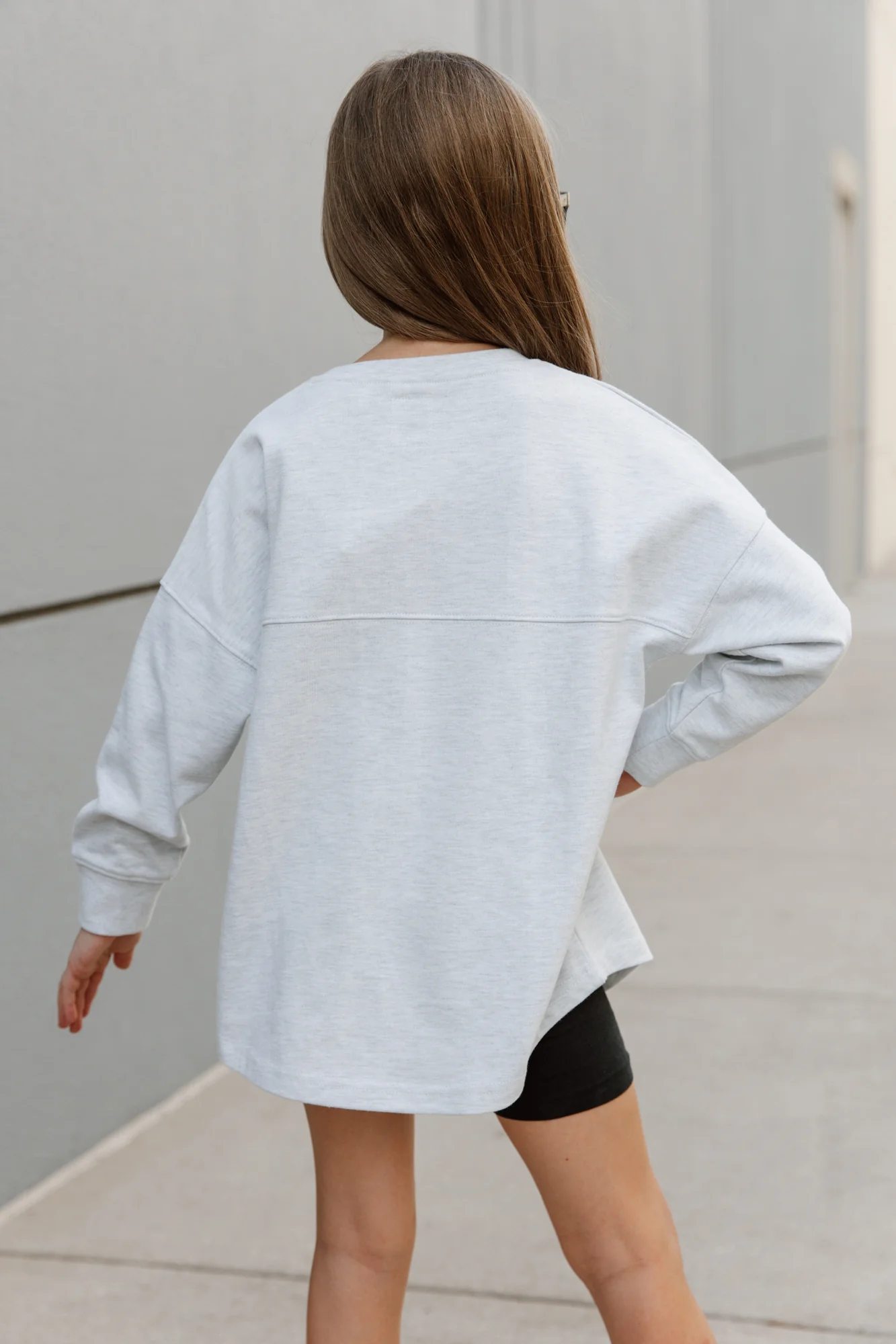 OH SO MERRY DROP SHOULDER LONG SLEEVE PULLOVER FOR KIDS - Image 3