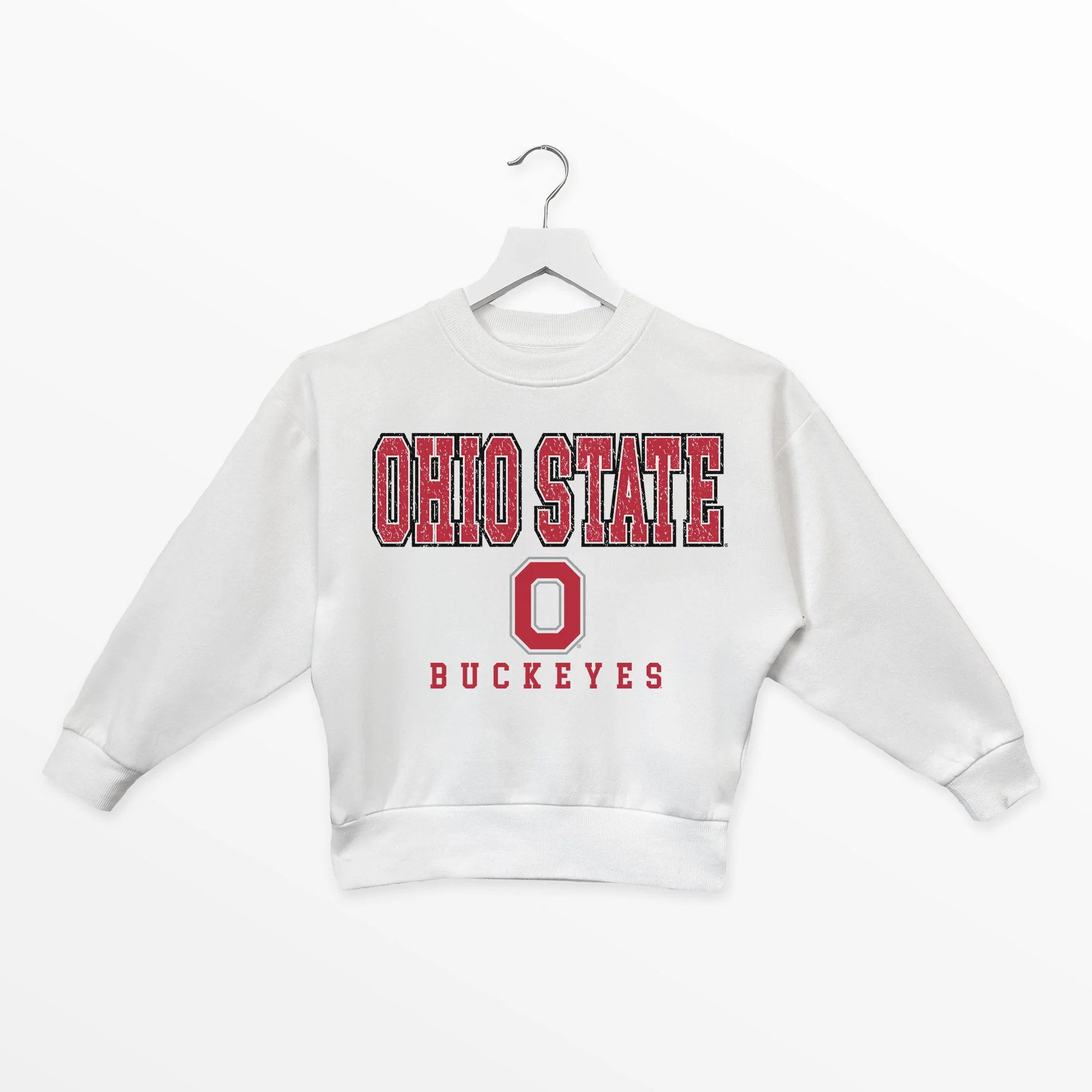 OHIO STATE BUCKEYES FREESTYLE YOUTH PREMIUM FLEECE SWEATSHIRT - Image 5