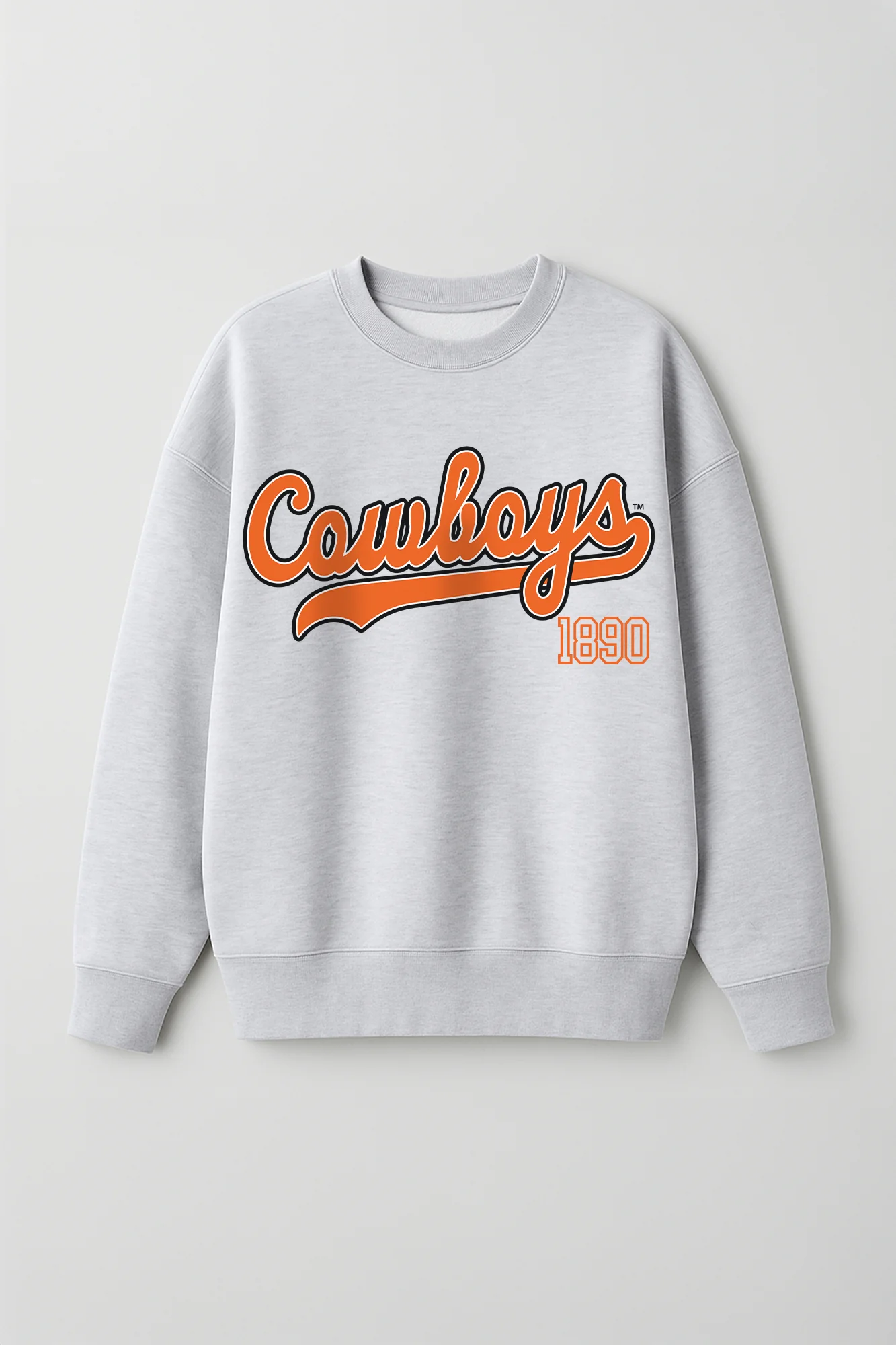 OKLAHOMA STATE COWBOYS CLASSIC WIN PREMIUM FLEECE CREWNECK PULLOVER - Image 6