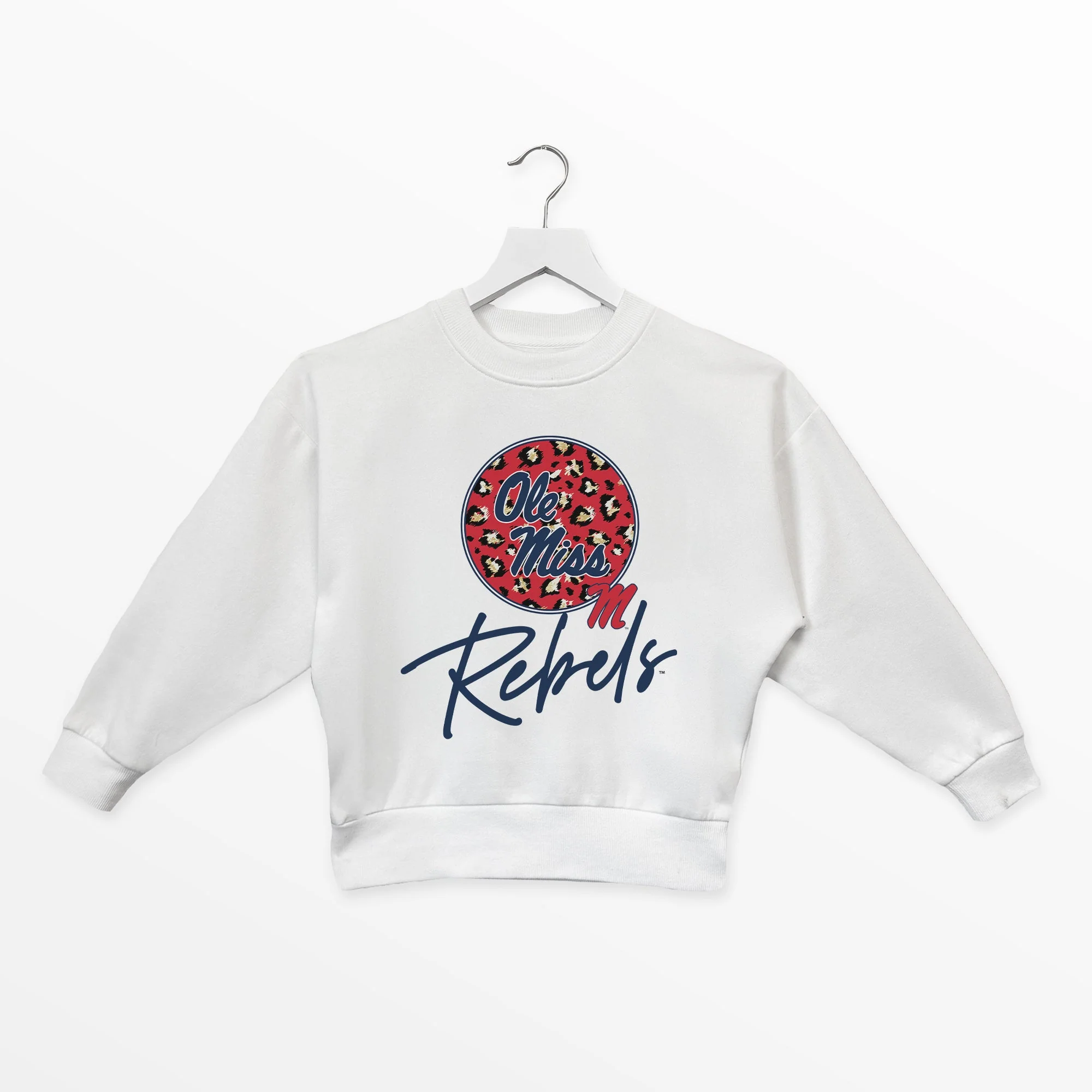 OLE MISS REBELS WILD BREAKTHROUGH YOUTH PREMIUM FLEECE SWEATSHIRT - Image 5